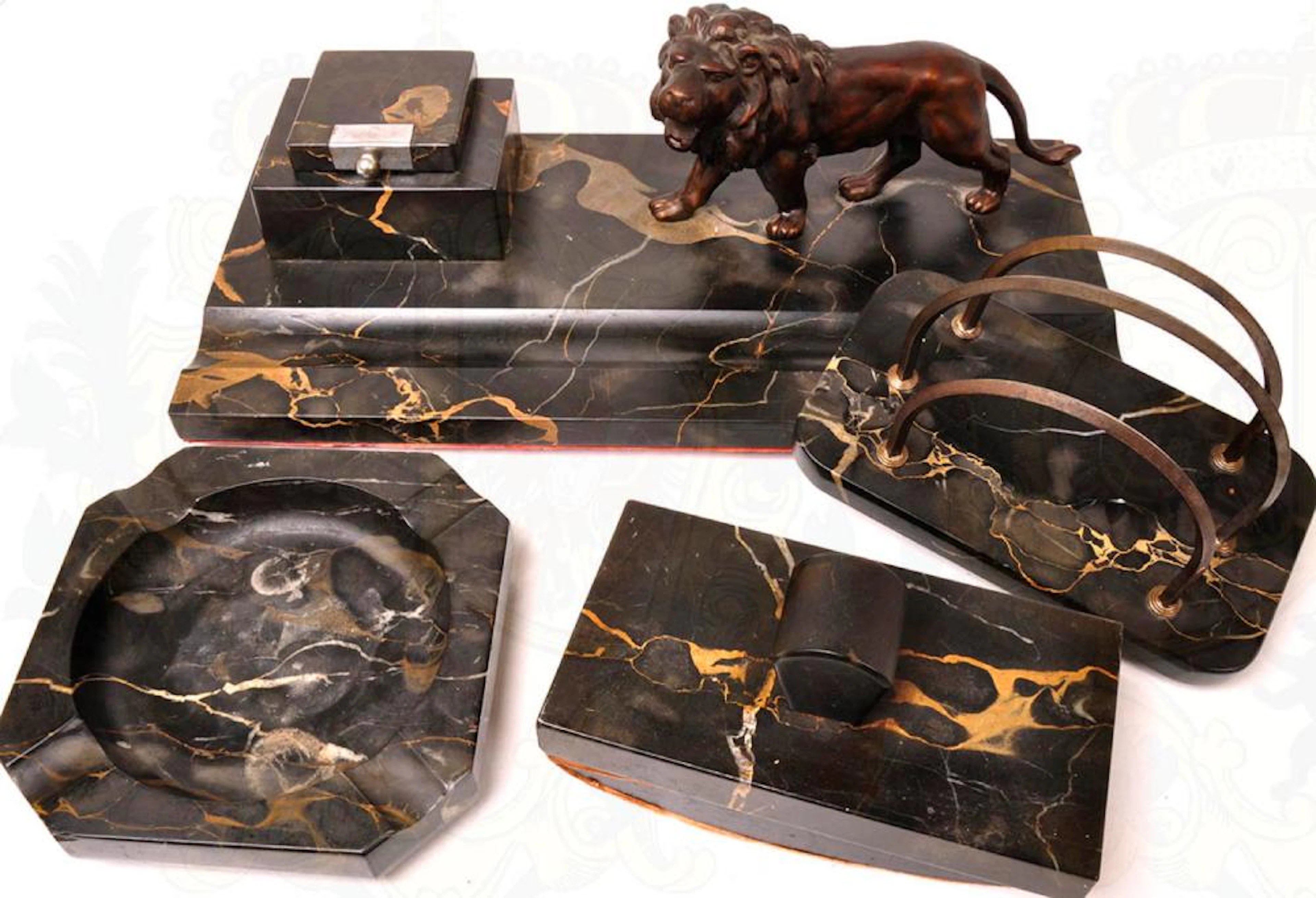 SCHREIBTISCH-GARNITUR - DESK EQUIPMENT