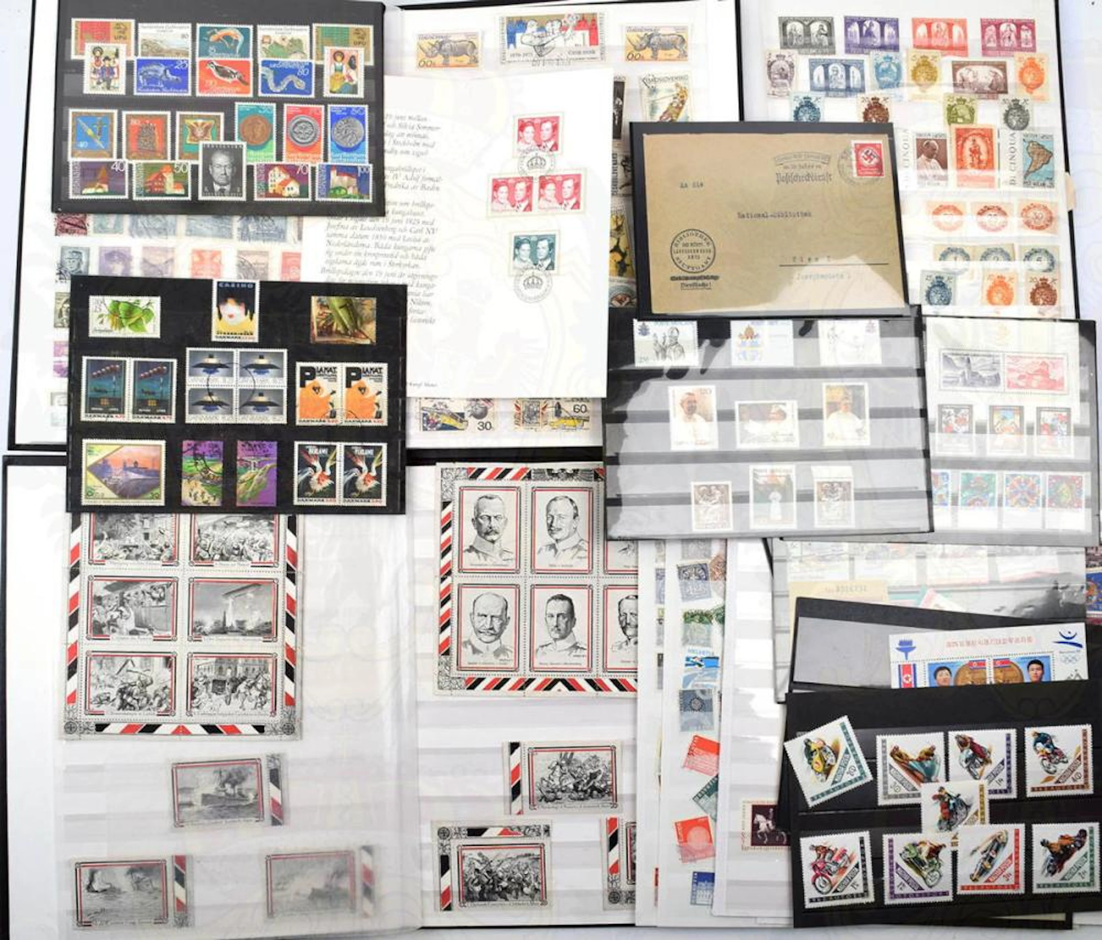 860 BRIEFMARKEN UND PAPIERSIEGEL