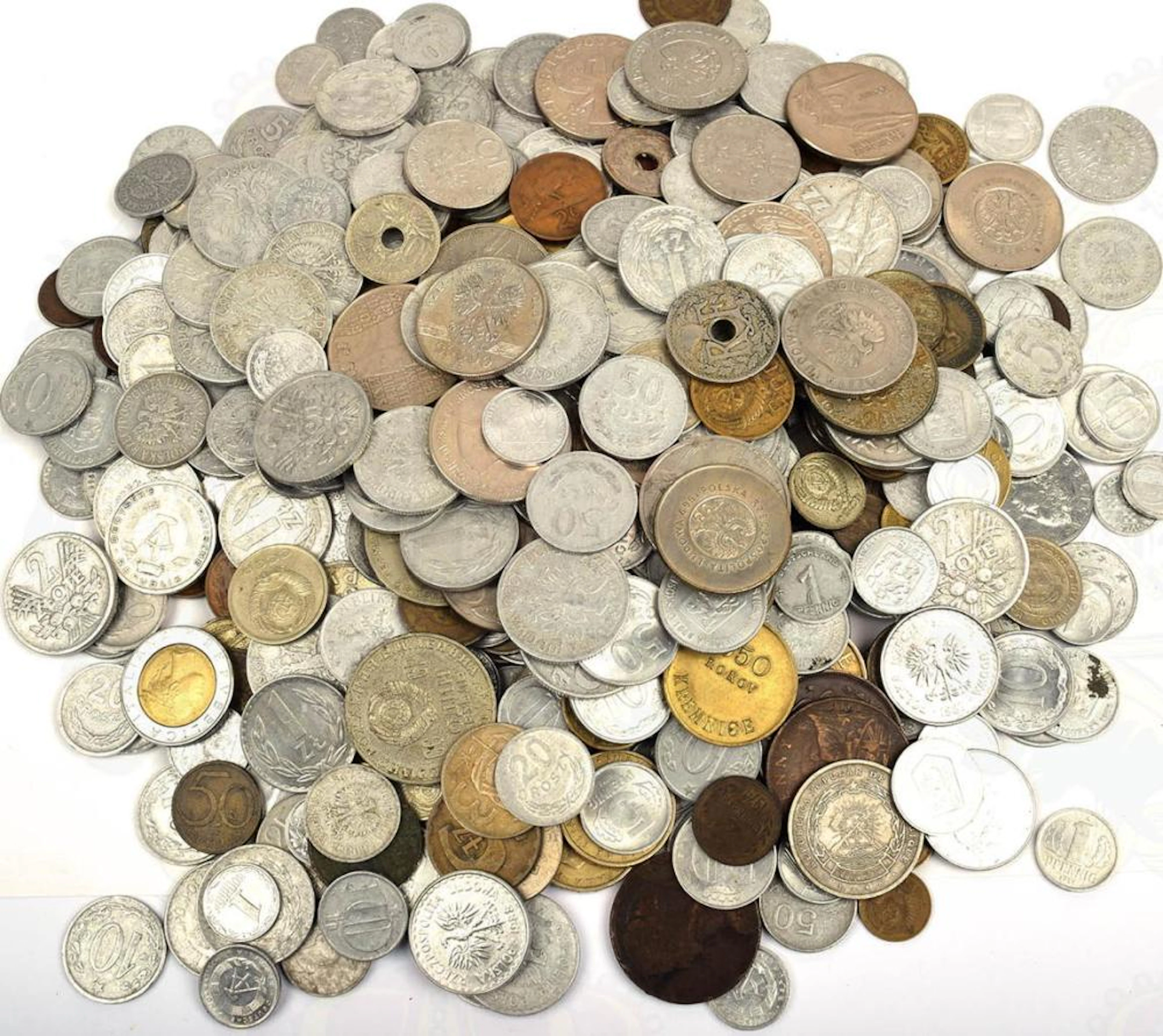 SAMMLUNG ÜBER 800 MÜNZEN COLLECTION OF MORE THAN 800 COINS 1782-1943