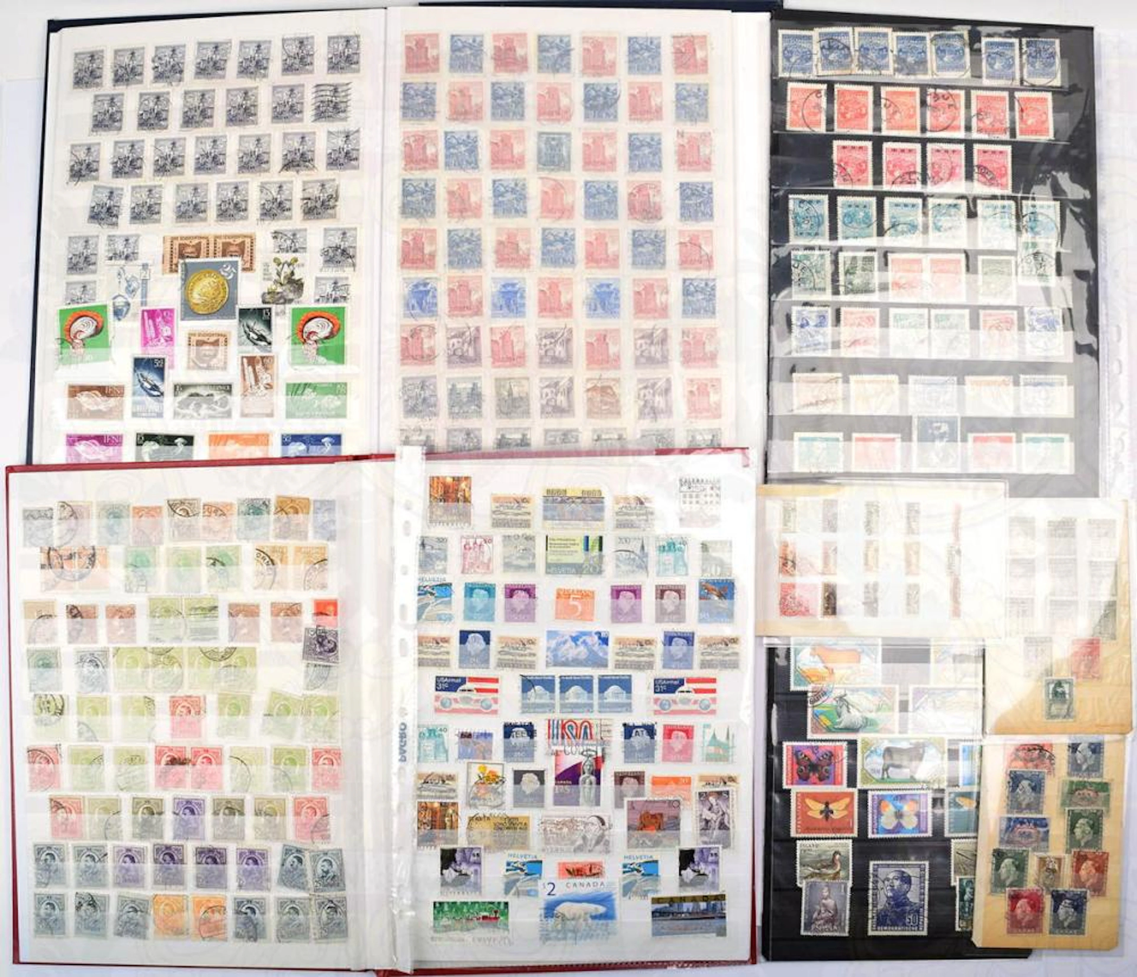 1750 BRIEFMARKEN 1750 INTERNATIONAL POSTAGE STAMPS 1896-1988
