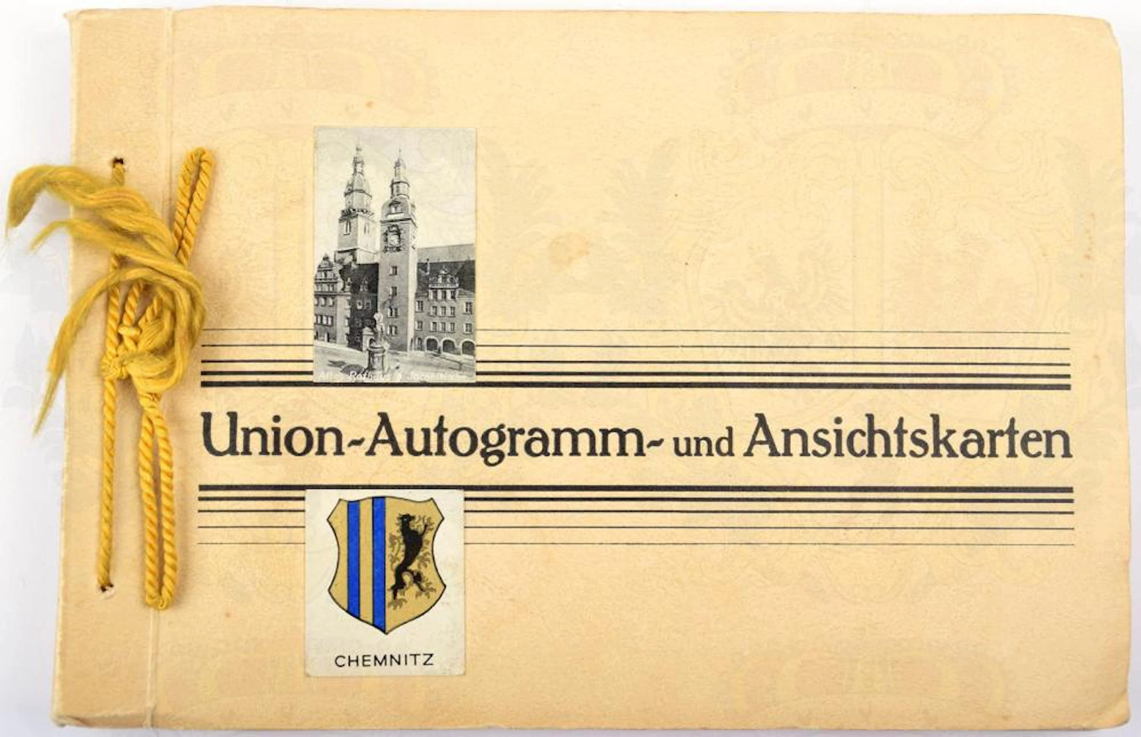UNION AUTOGRAMM- UND ANSICHTSKARTEN AUTOGRAPH CARDS AND...