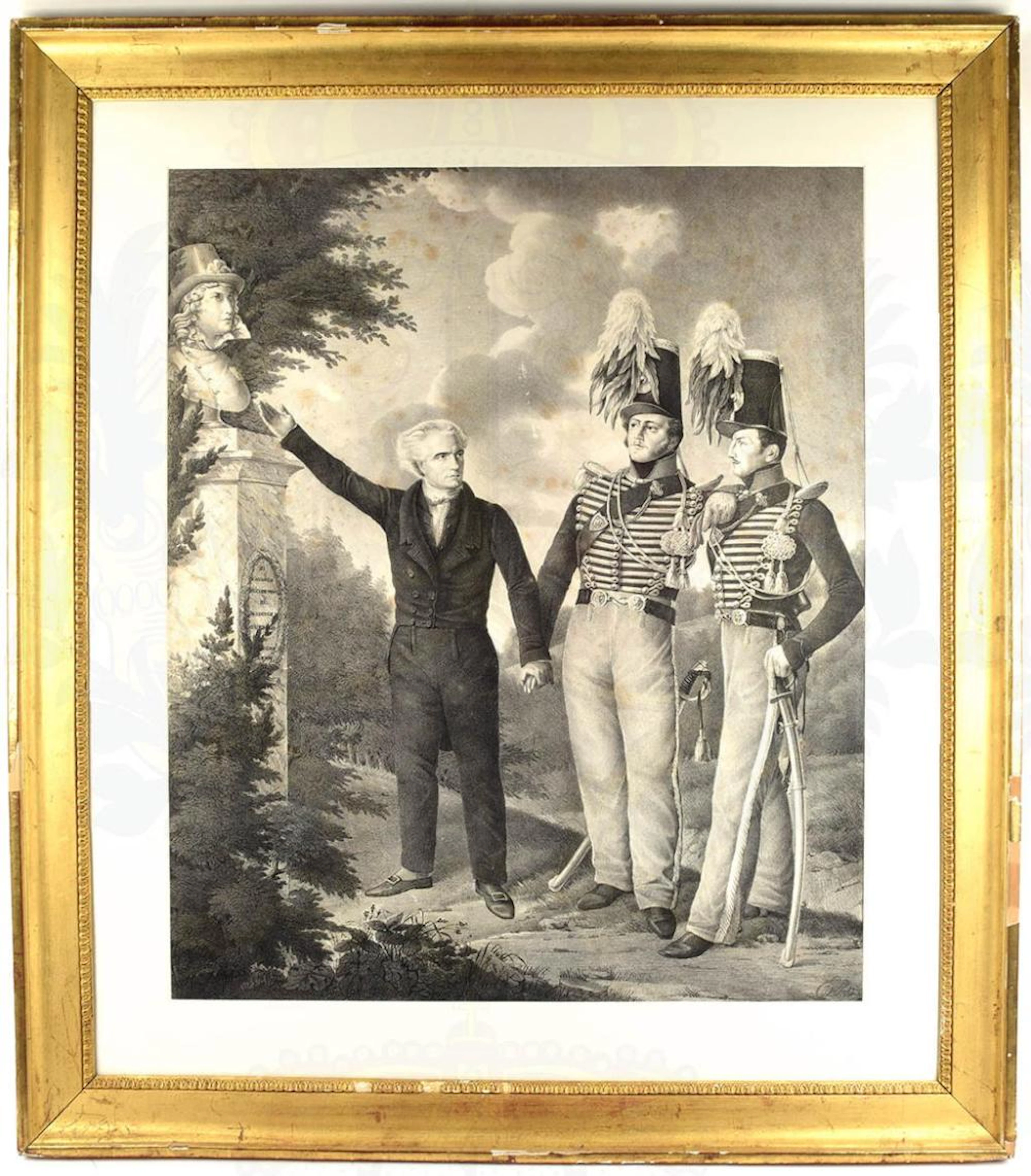 LITHOGRAPHIE FEBRUARREVOLUTION 1848