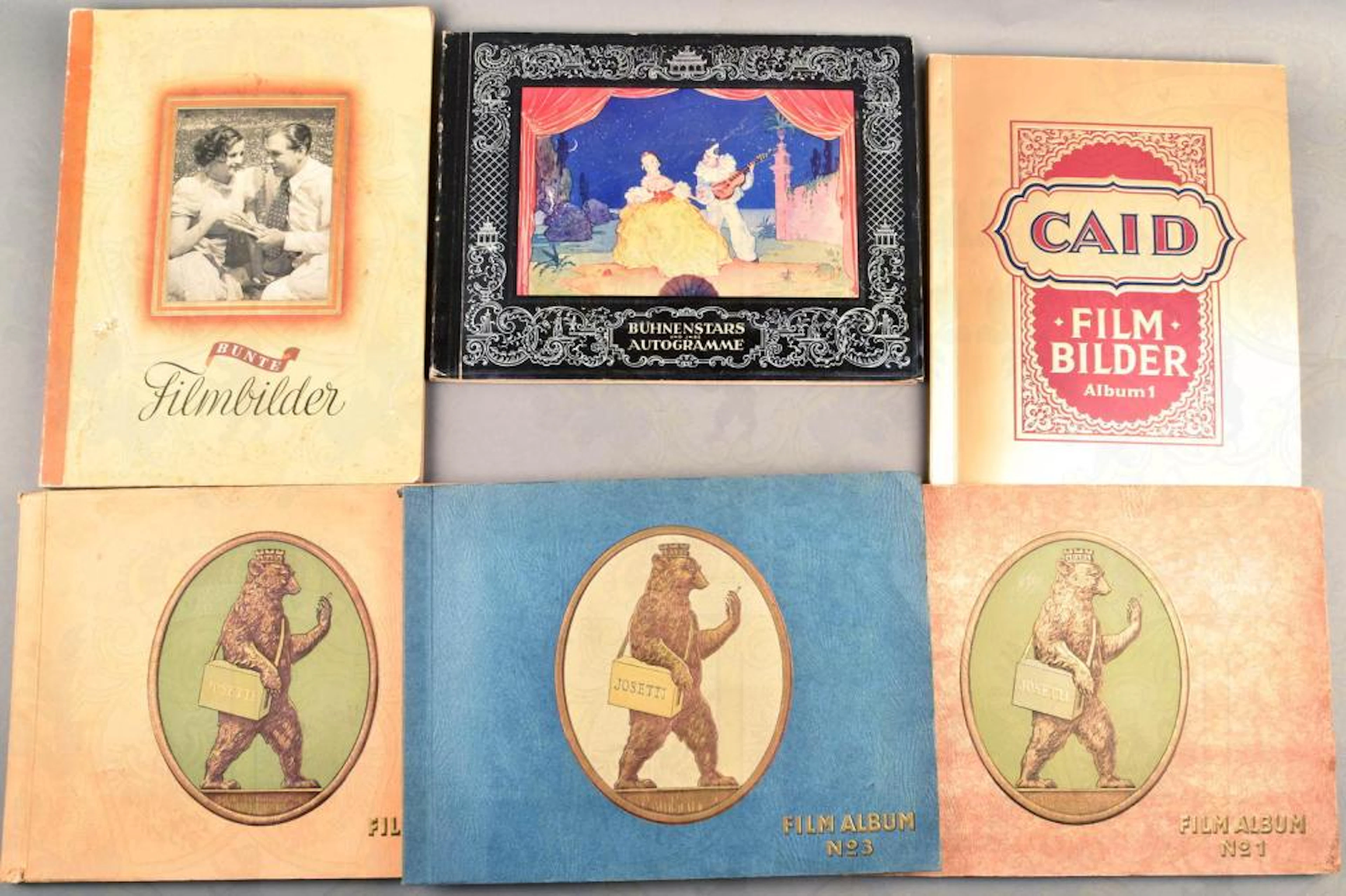 6 SCRAPBOOKS MOVIES AND THEATRE