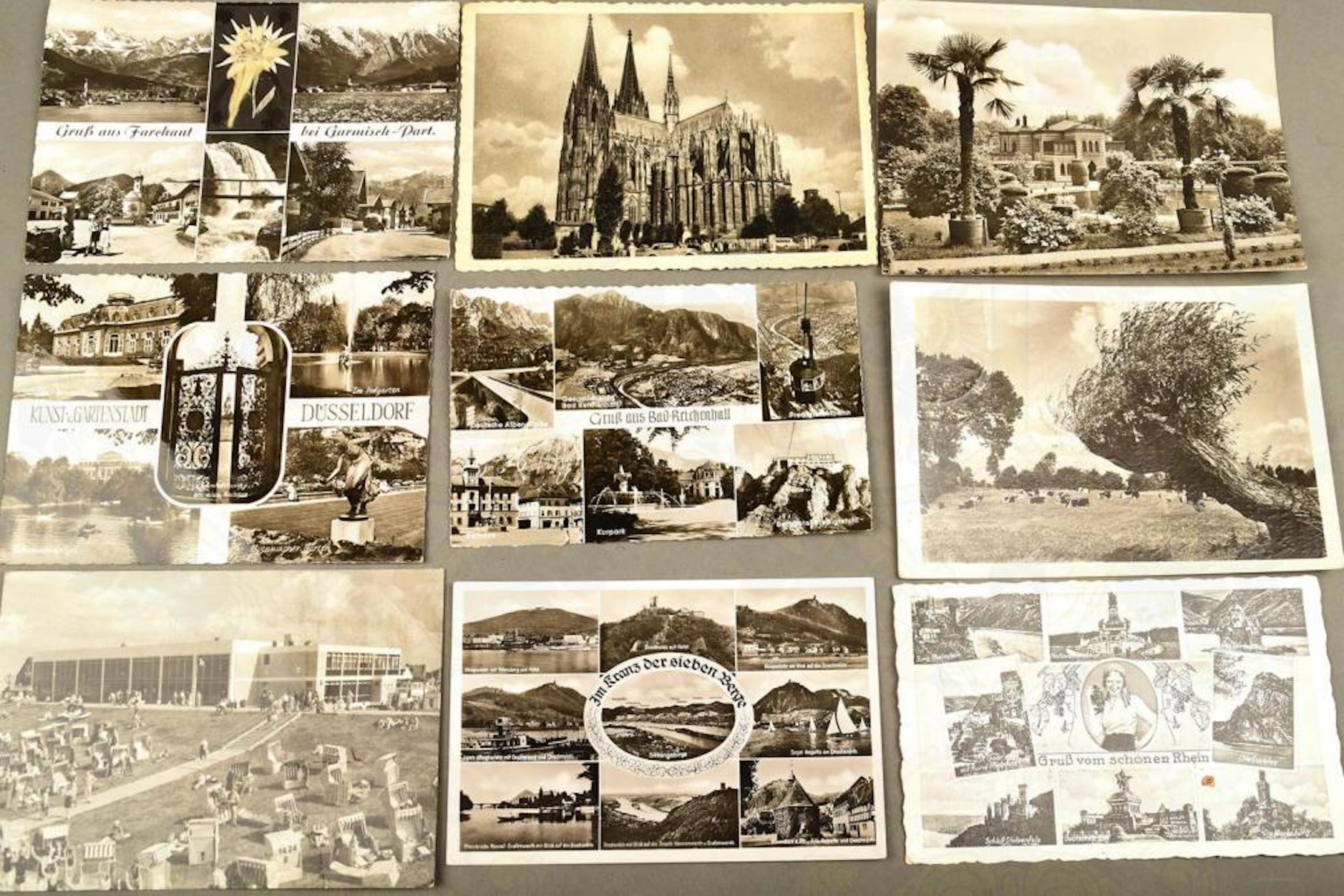 800 POSTCARDS GERMANY 1949-1995