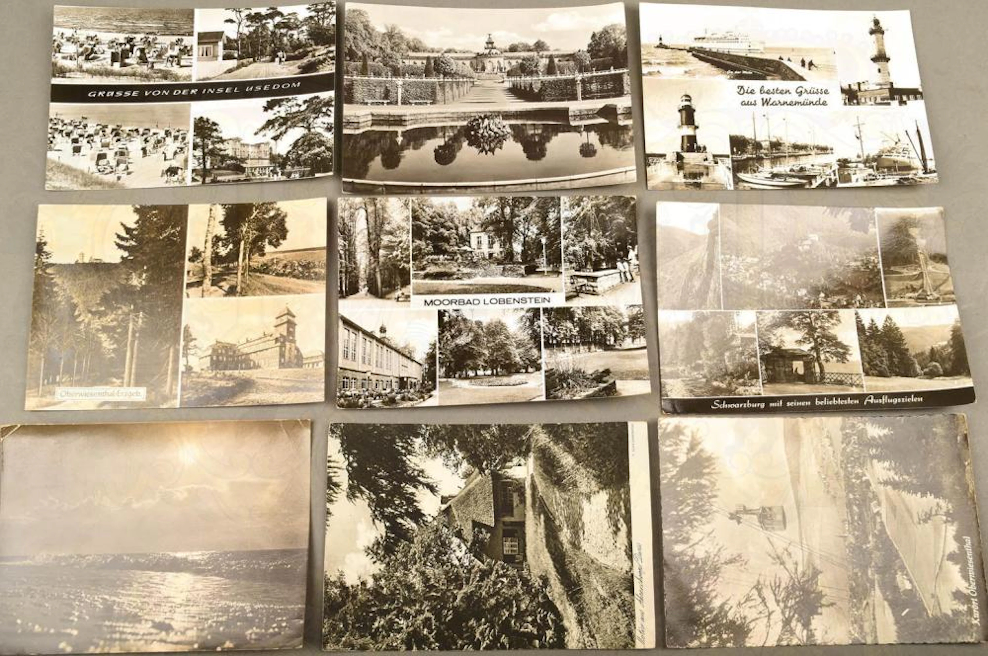 500 POSTCARDS GDR 1954-1989