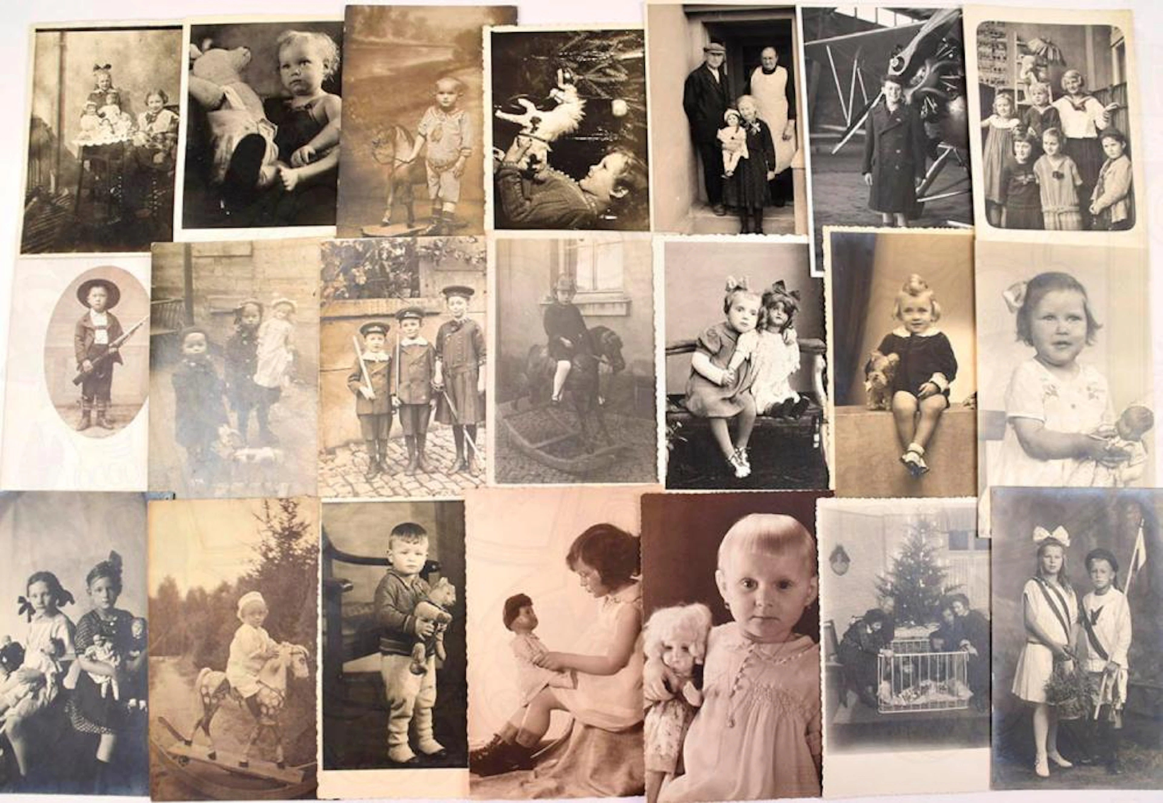 SAMMLUNG 130 KINDERFOTOS