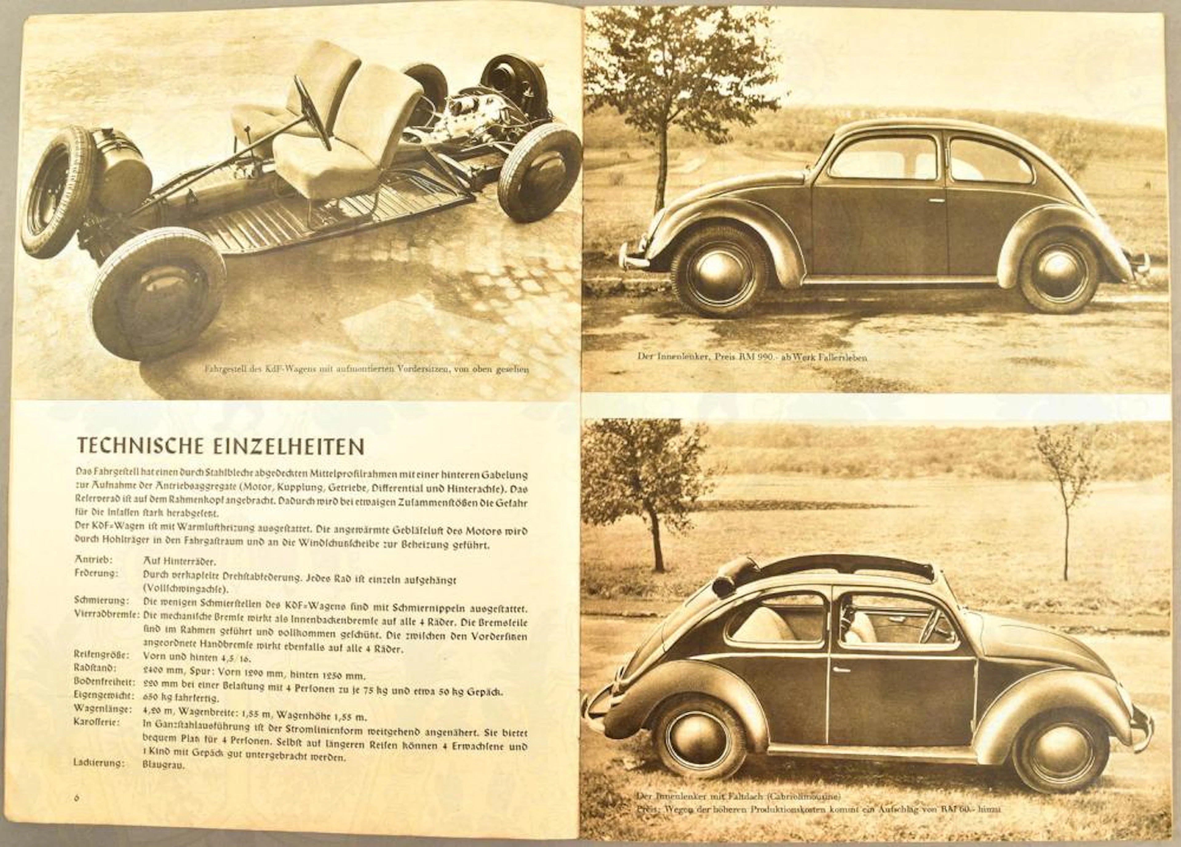 Brochure KDF car 1938