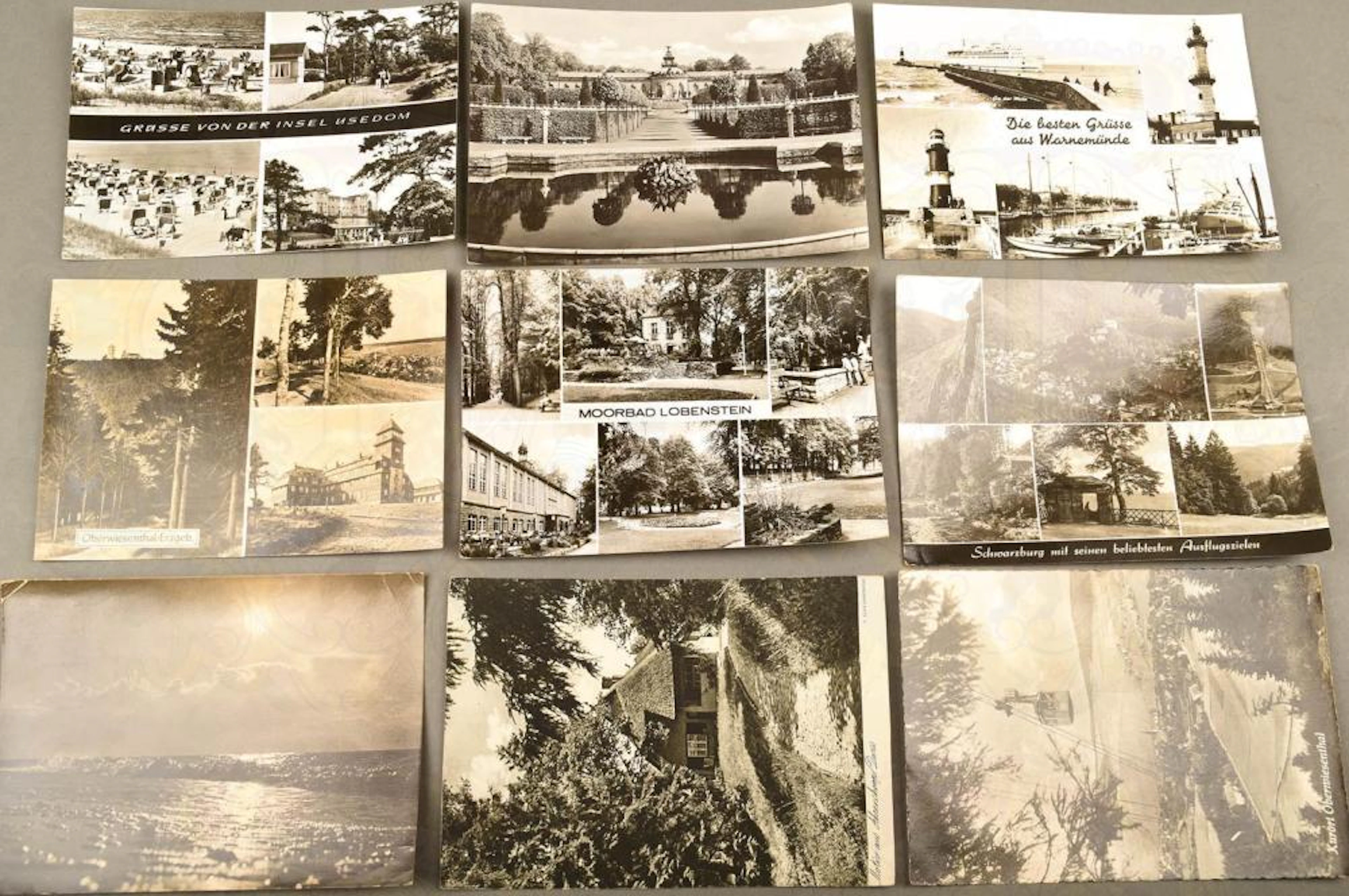 500 ANSICHTSKARTEN DDR 1954-1989