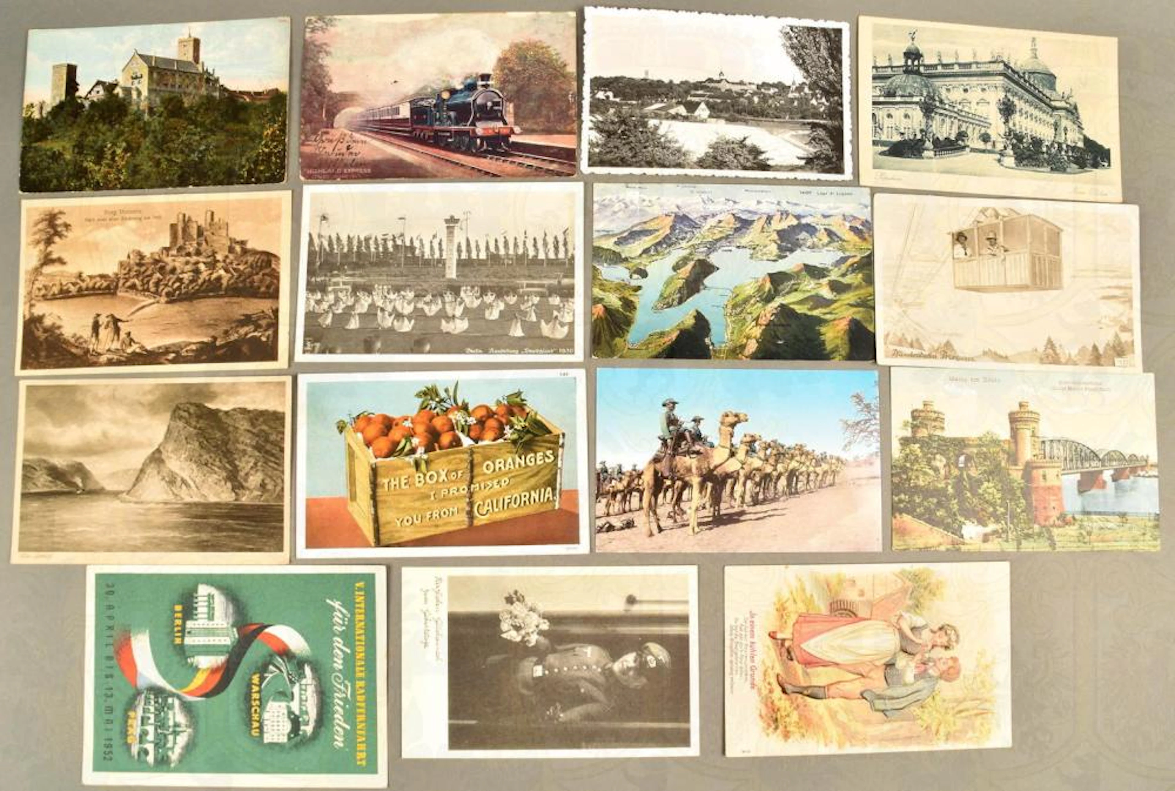 1100 postcards Germany 1900-1995