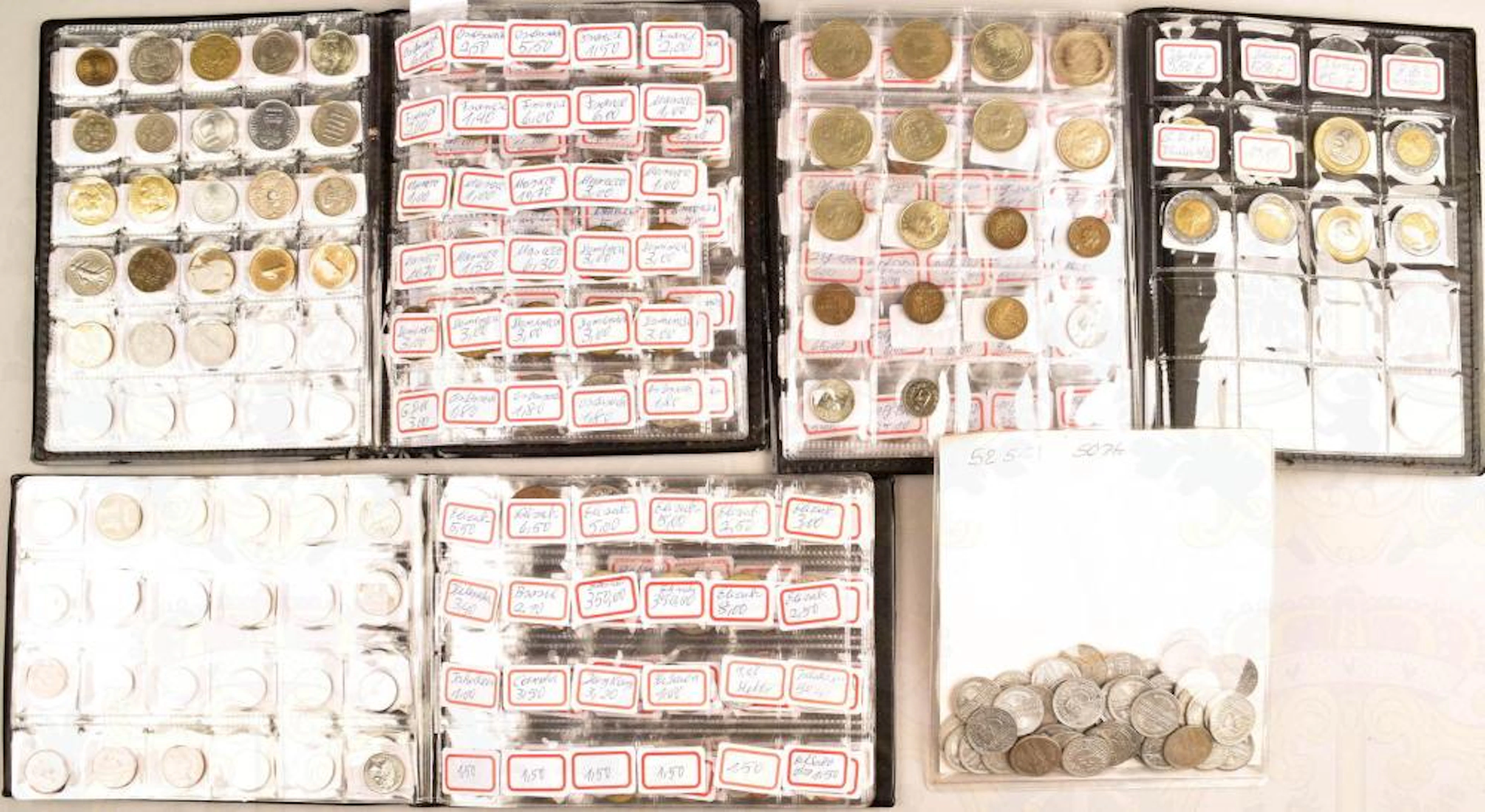 730 German and international coins 1920-2009