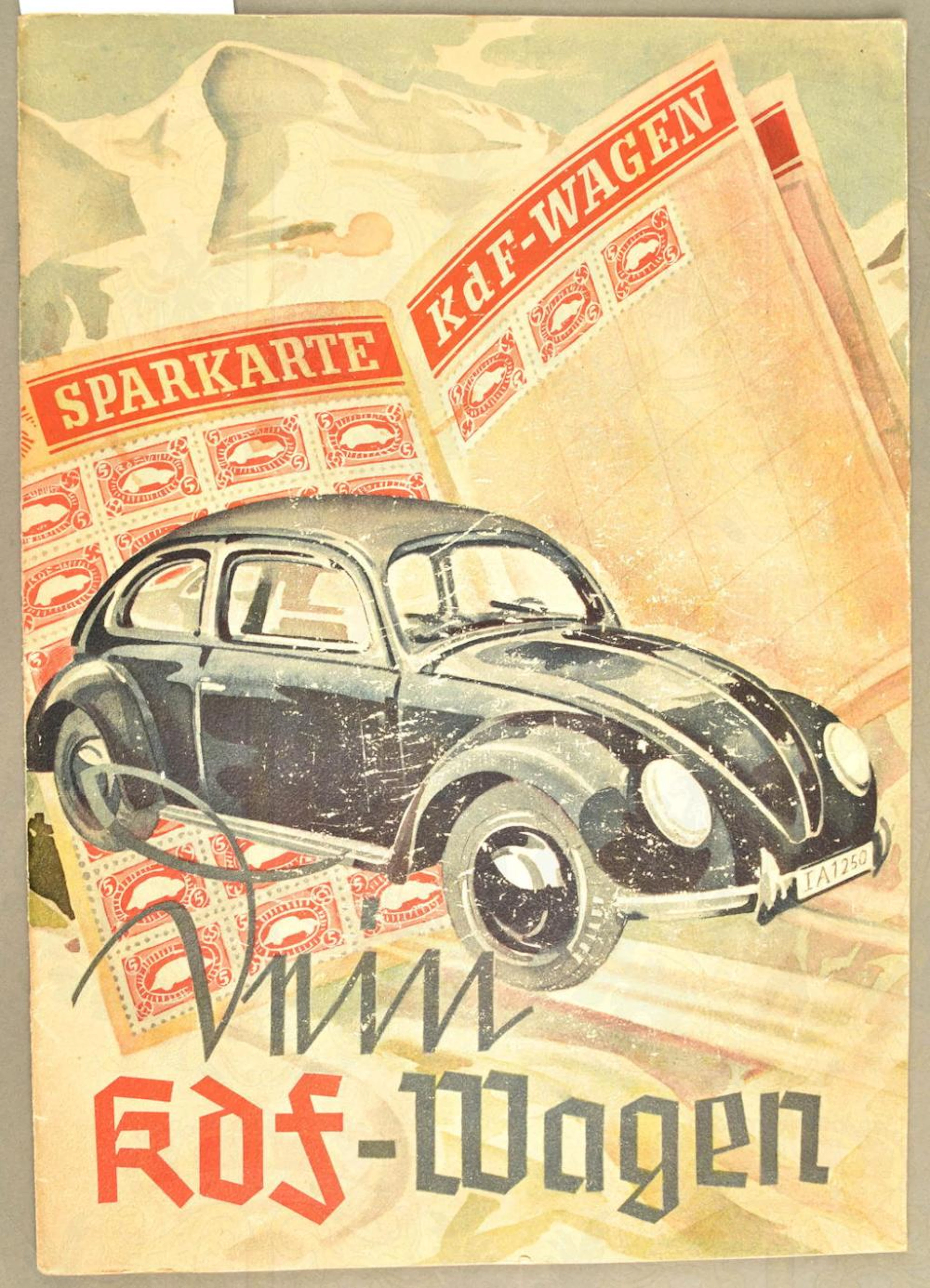 Brochure KdF motor vehicle Volkswage