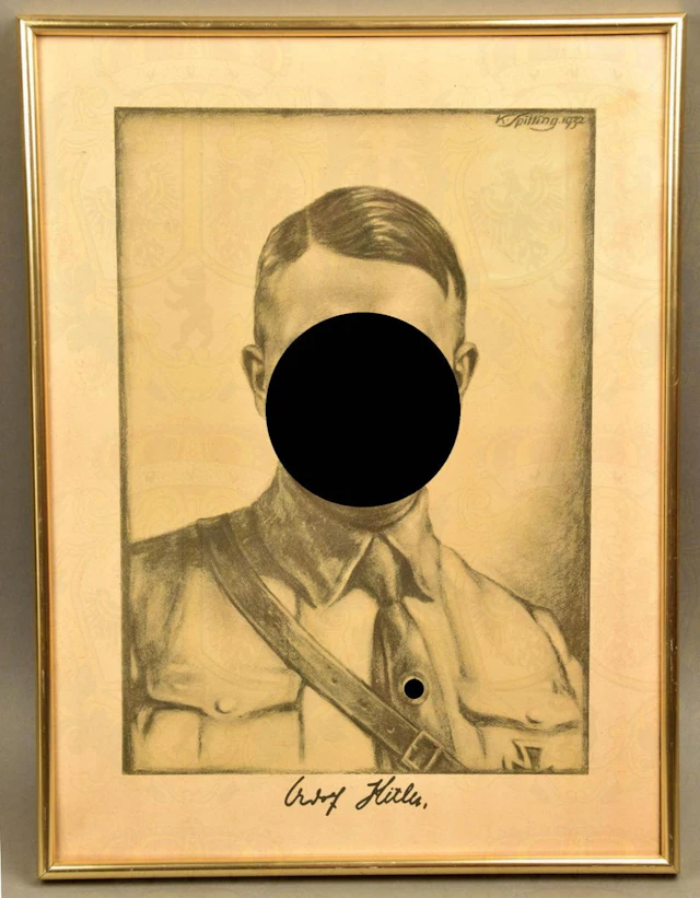 Portrait image Adolf Hitler