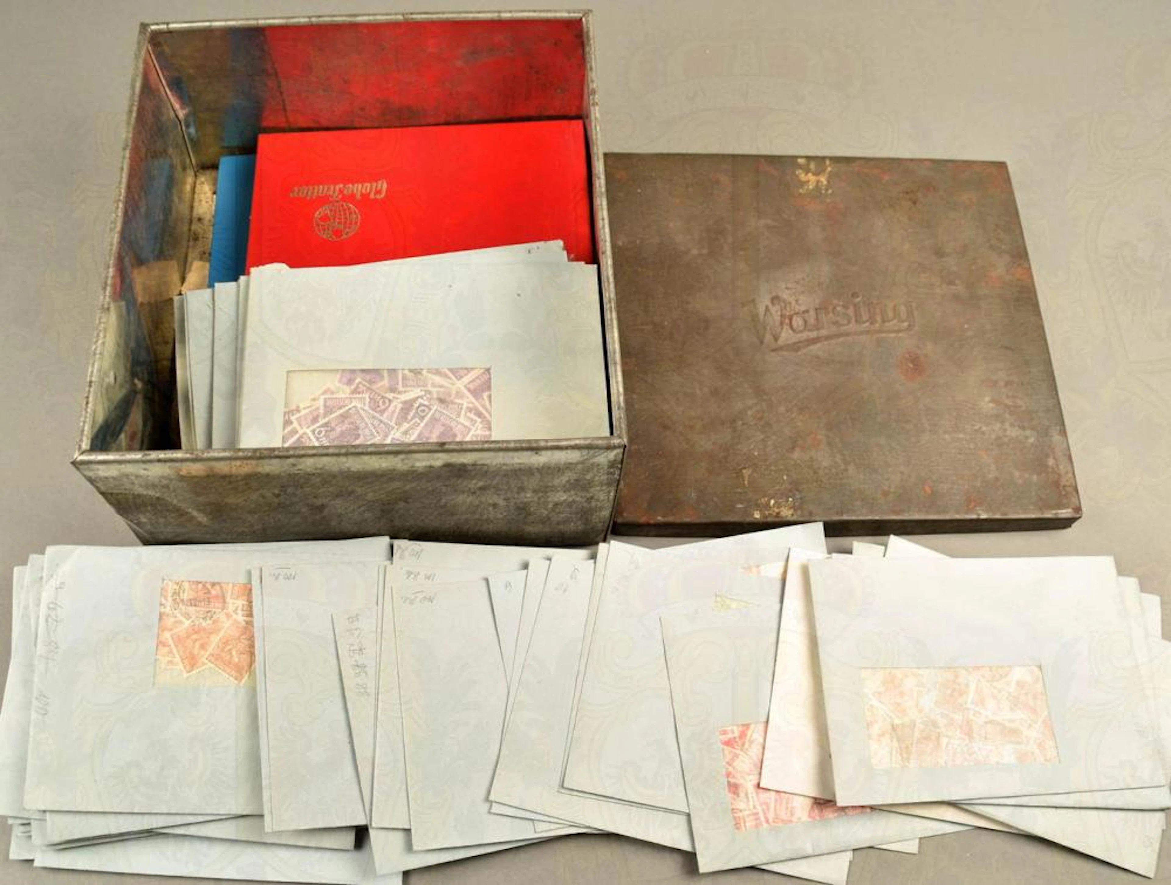 Collection of 4200 German postal stams 1946-1951