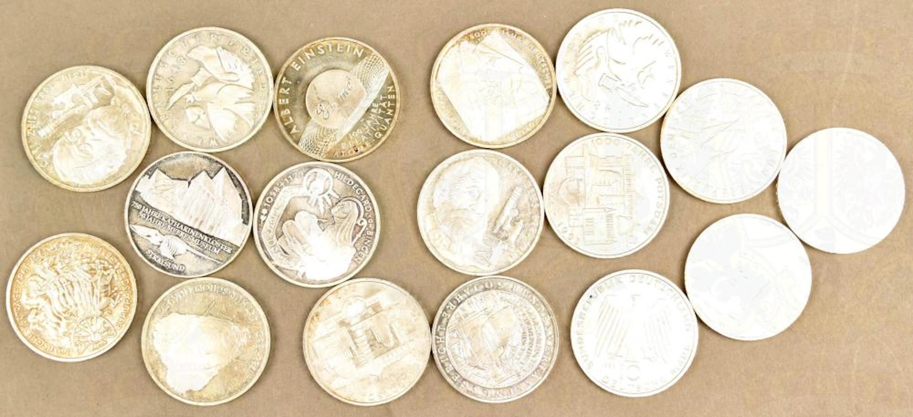 35 coins Germany/FRG 1987-2001