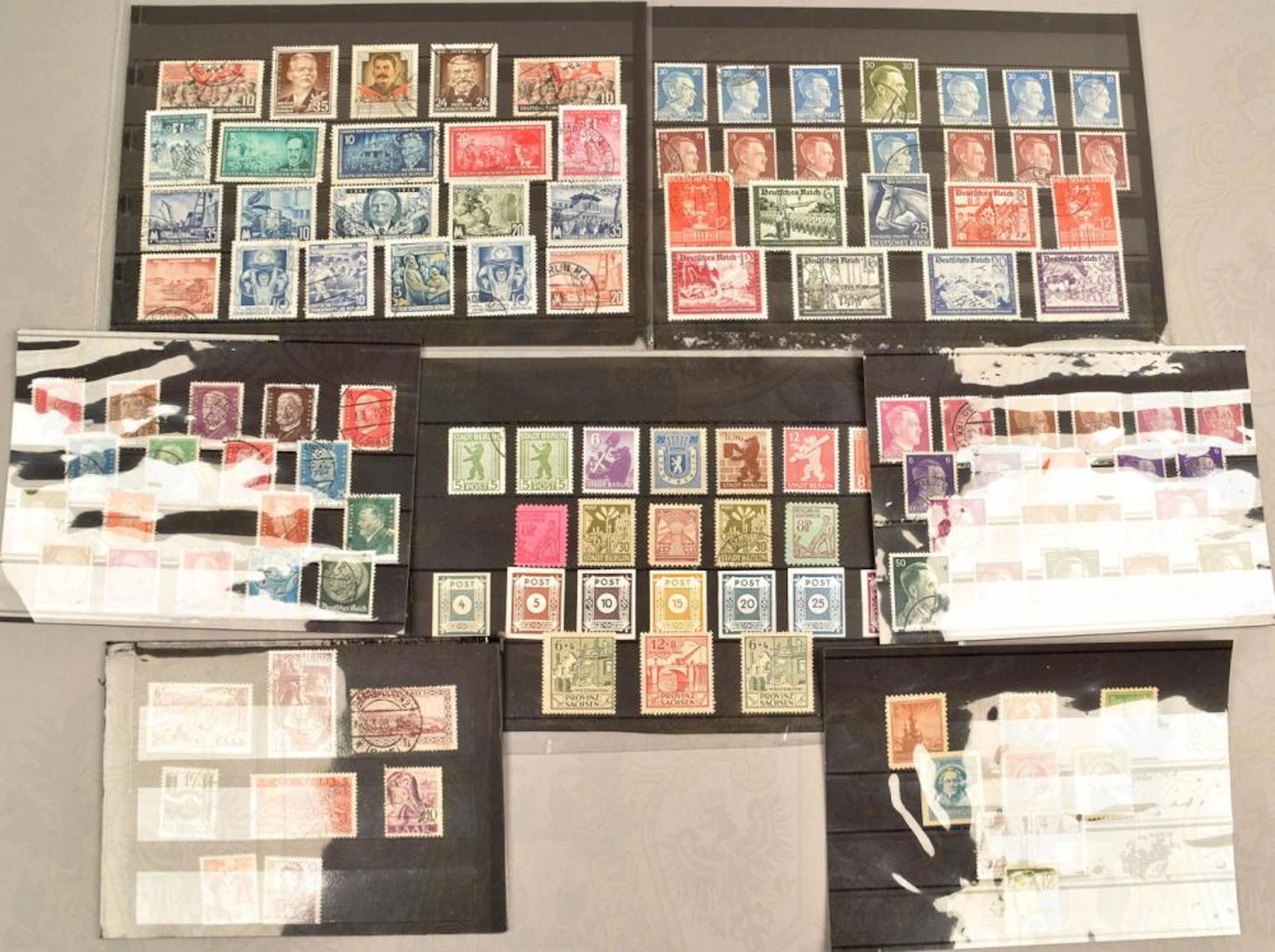 7550 Briefmarken Deutschland 1920-2005 - 7550 German postage stamps 1920-2005