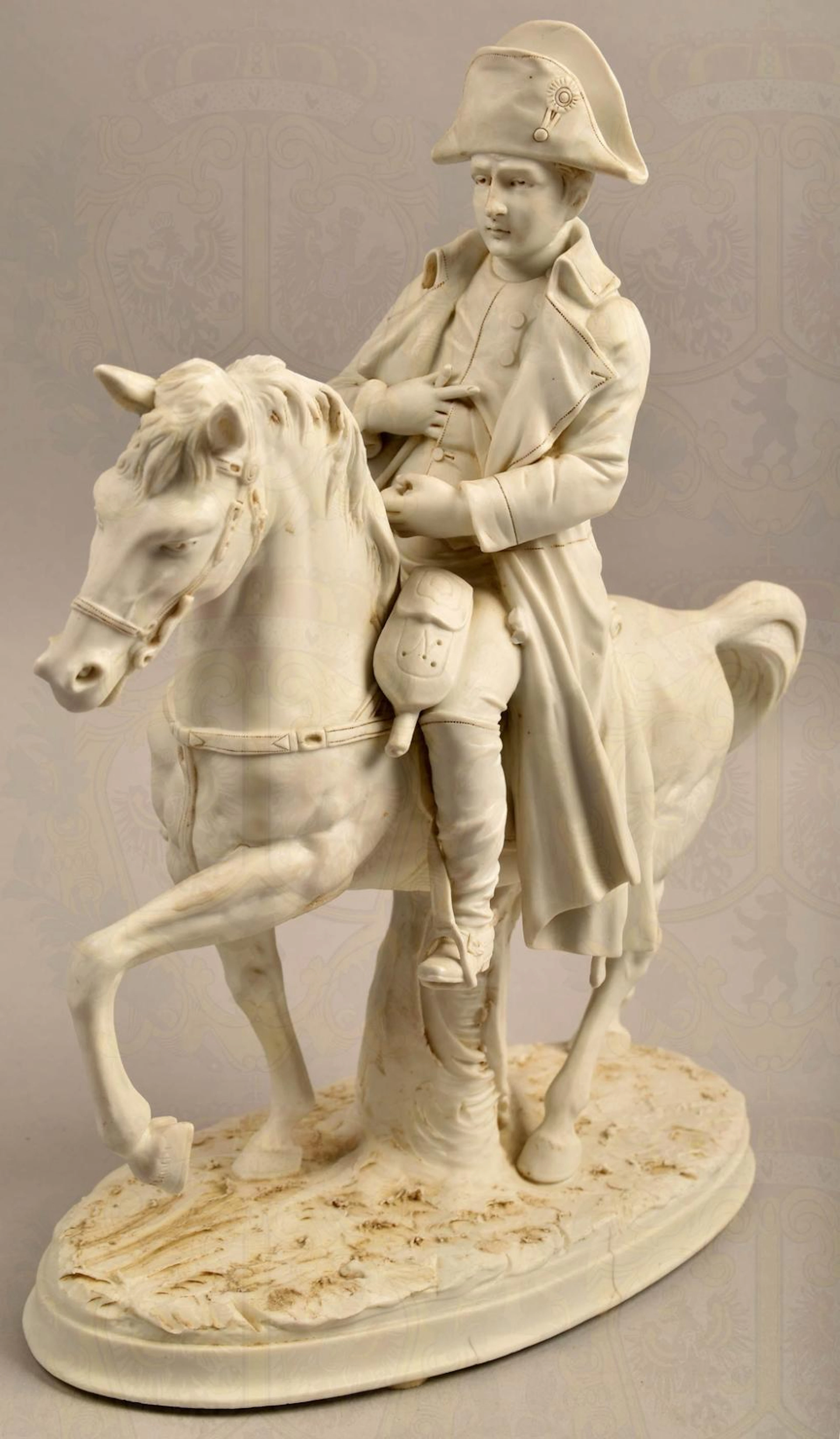 REITERSTATUETTE KAISER NAPOLEON I. EQUESTRIAN STATUETTE EMPEROR NAPOLEON I.