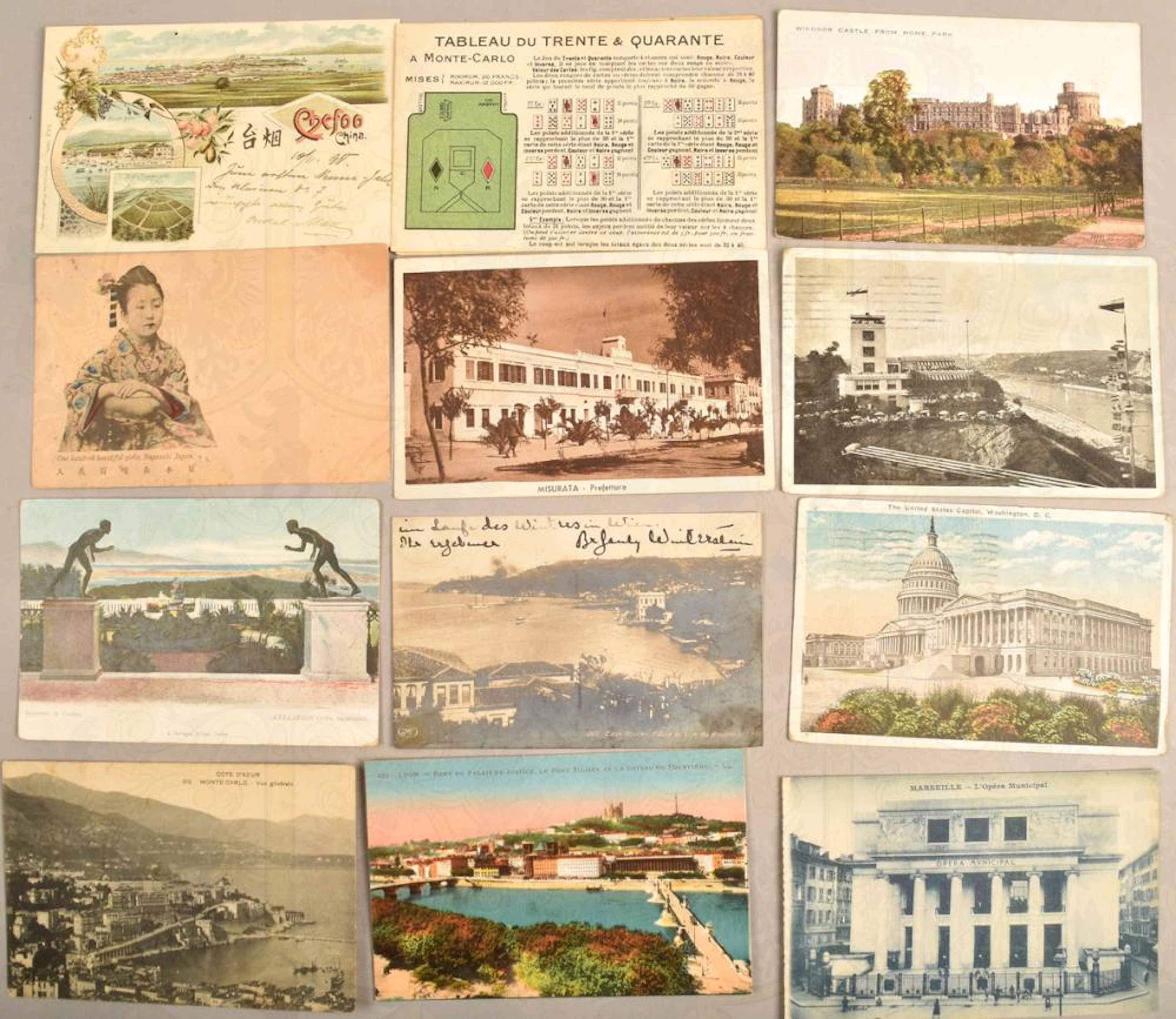 430 AK INTERNATIONAL 1900-1971 430 INTERNATIONAL POSTCARDS 1900-1971
