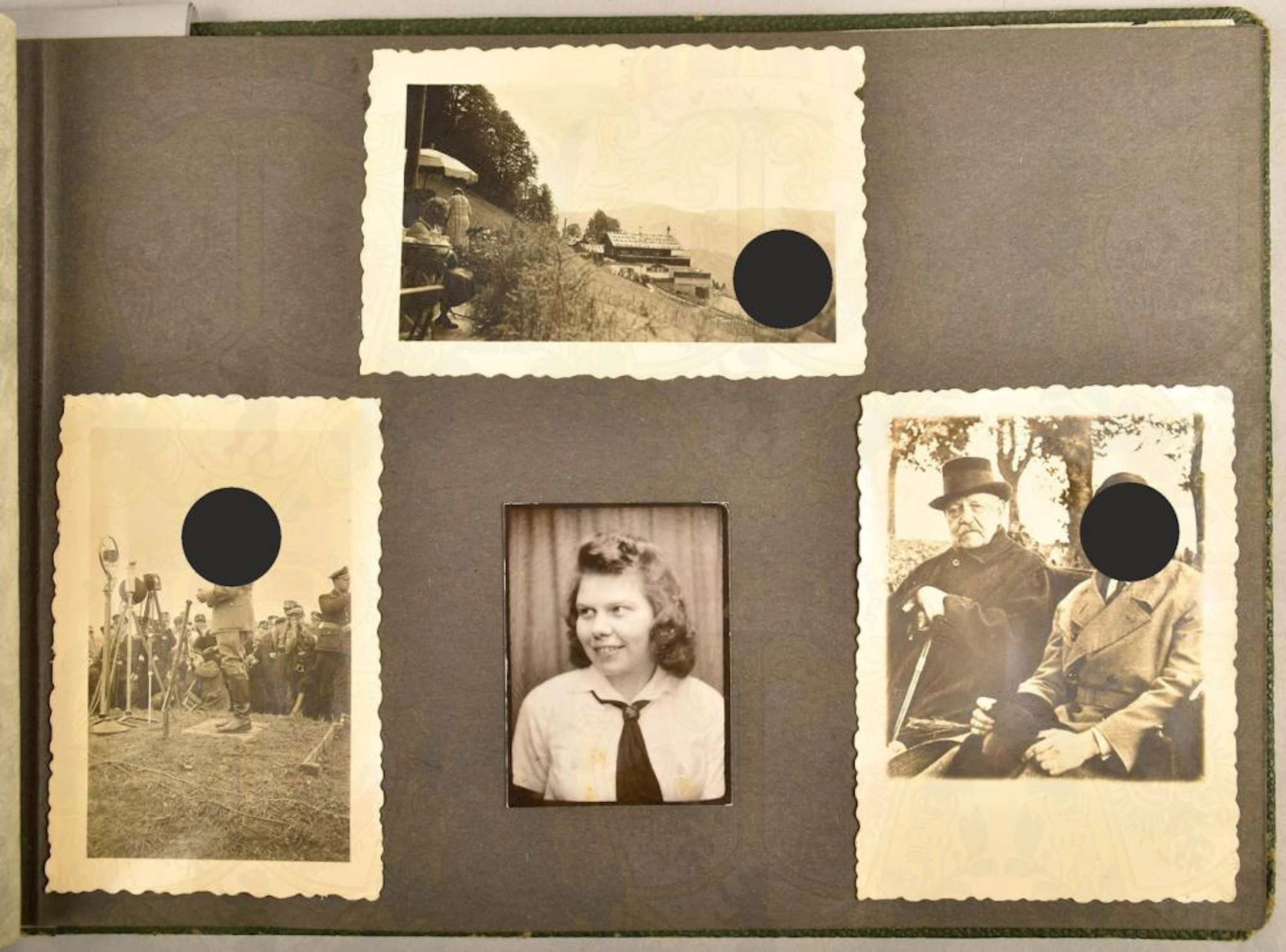 FOTOALBUM JUNGMÄDEL DER HJ PHOTO ALBUM HITLER YOUTH GIRL 1938