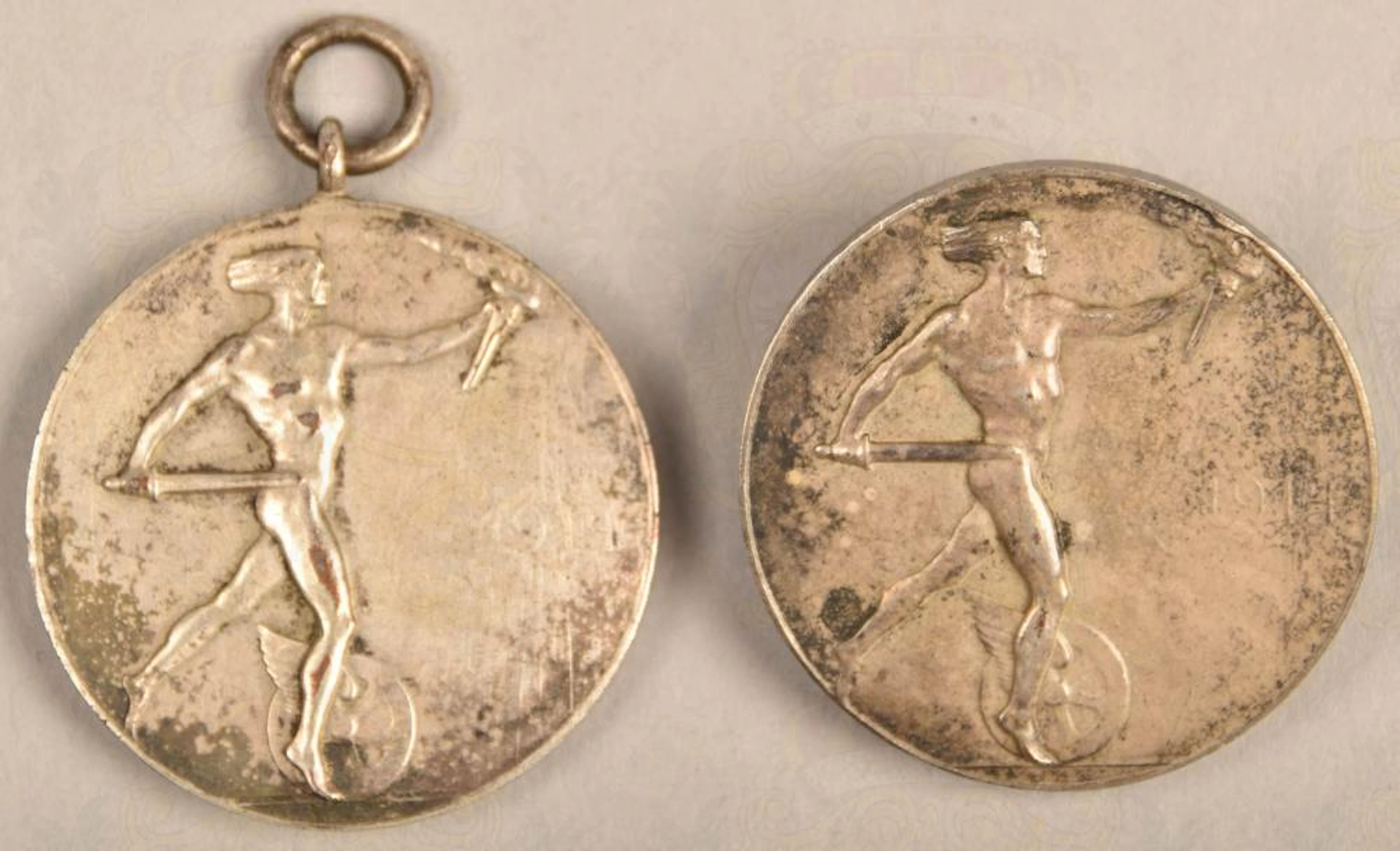 2 EISENBAHN-MEDAILLEN 1914/1916 2 RAILWAY MEDALS 1914/1916