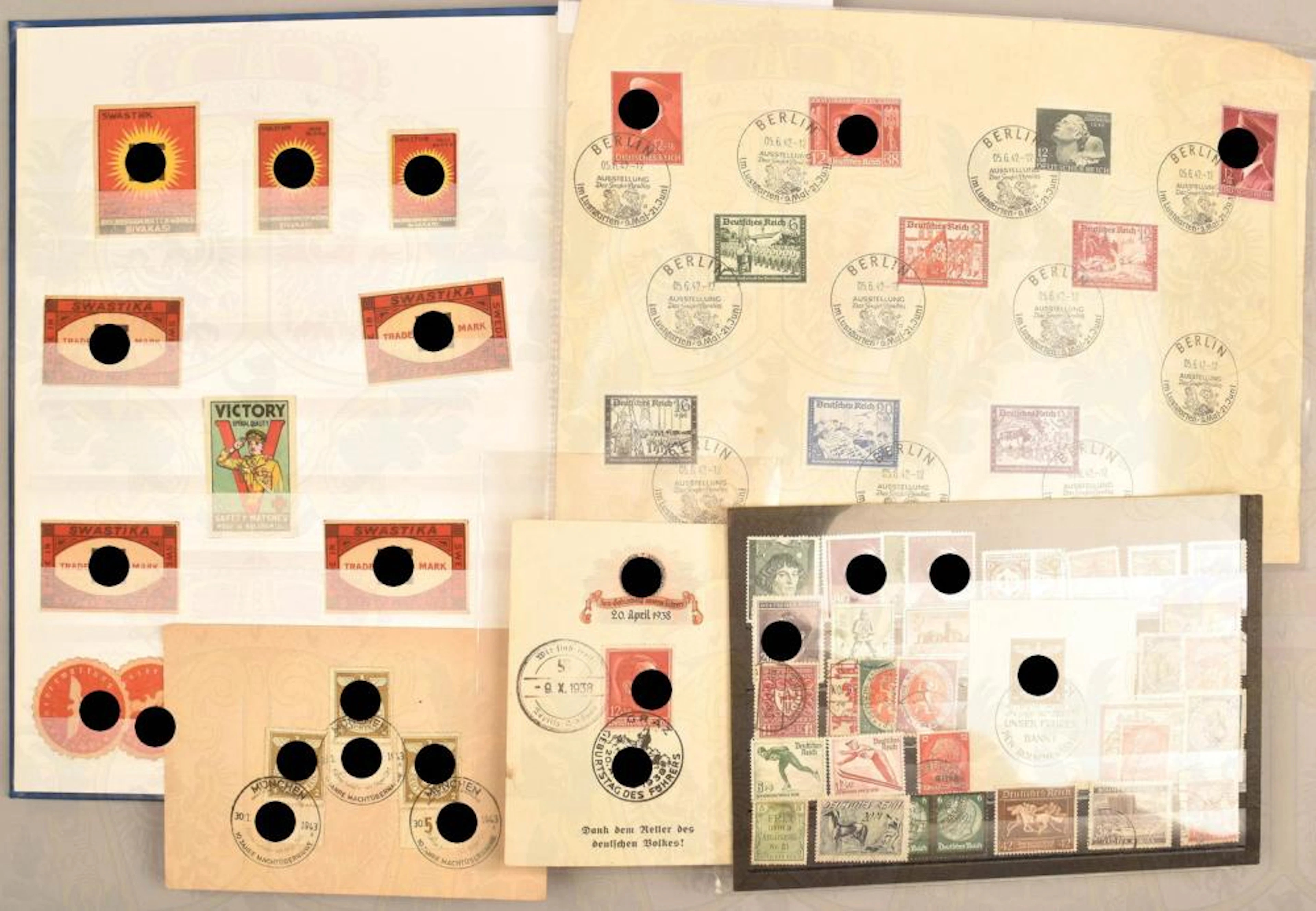 430 BRIEFMARKEN DRITTES REICH 430 POSTAGE STAMPS THIRD REICH 1934-1943