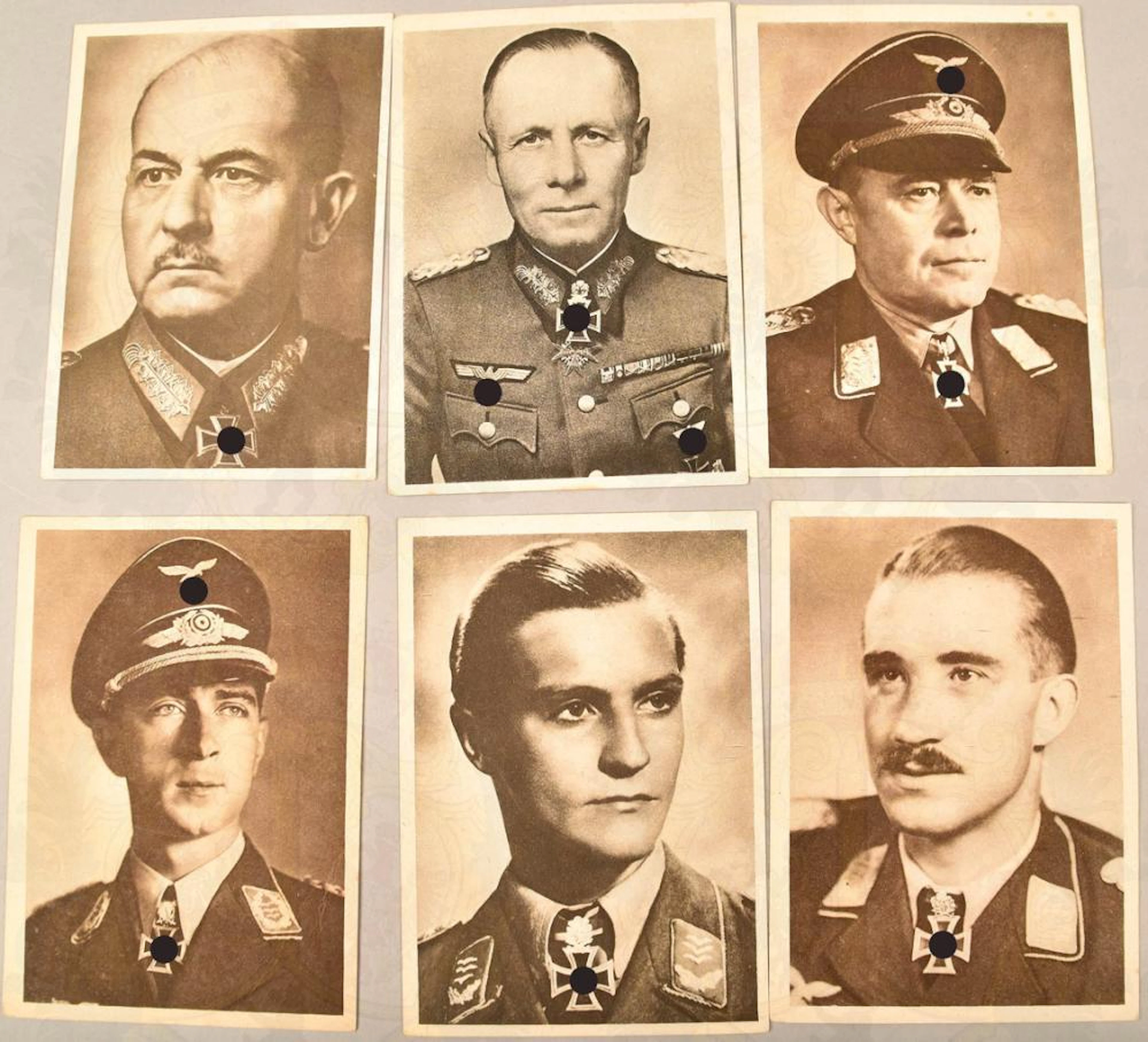 11 Tiefdruck-AK Ritterkreuzträger 11 postcards Knights...