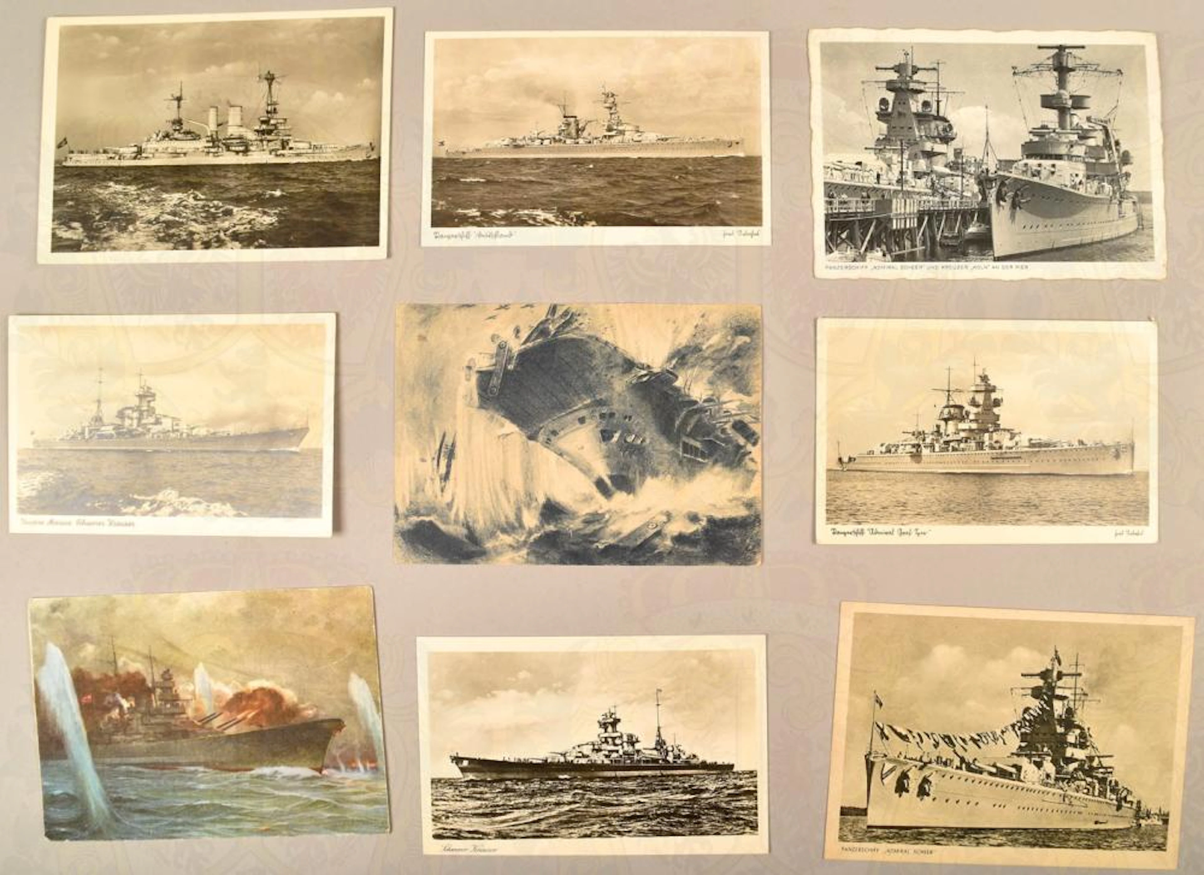 36 AK Kriegsmarine und Reichsmarine 36 Kriegsmarine and...