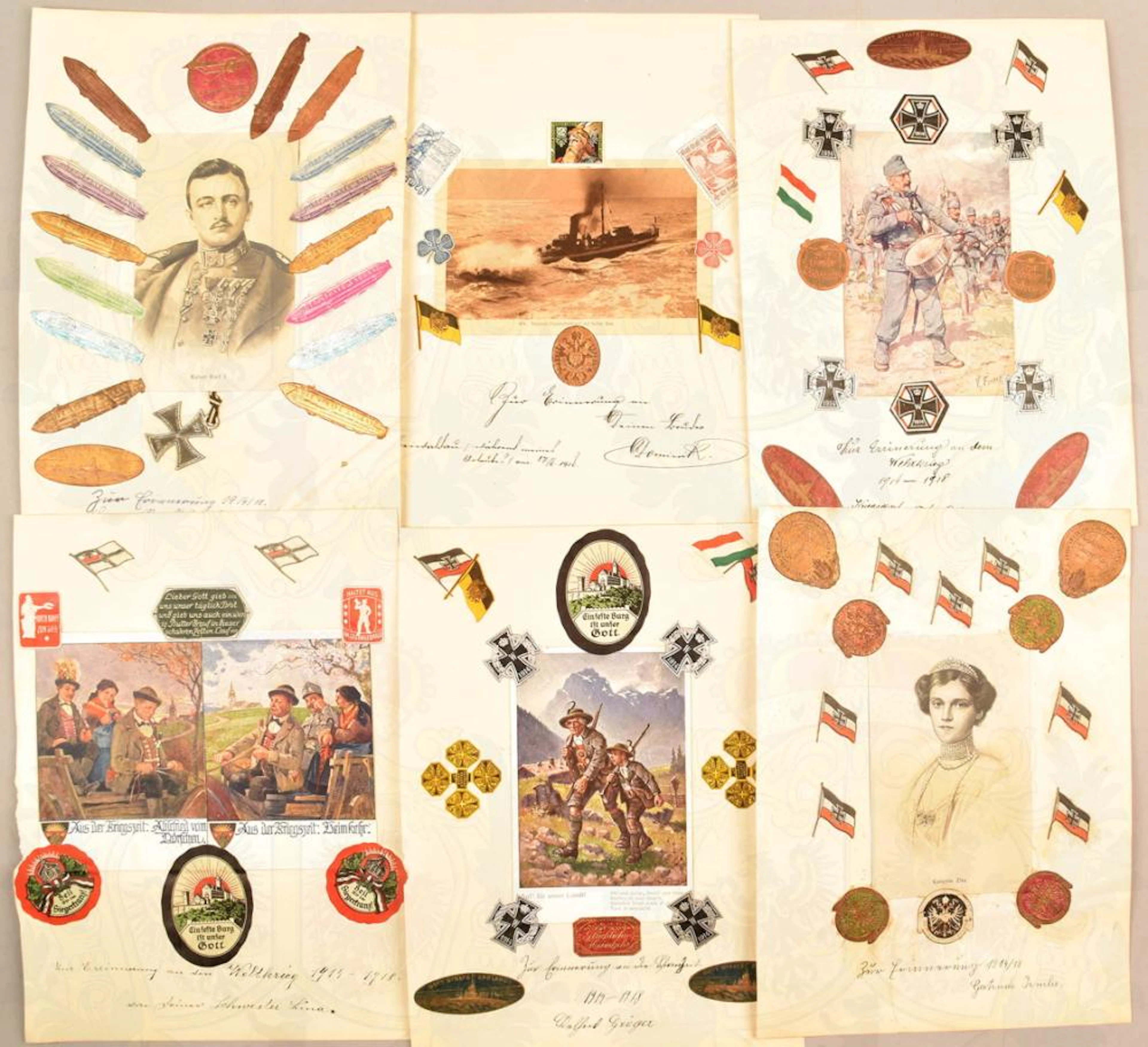 12 Patriotische Erinnerungsblätter 1