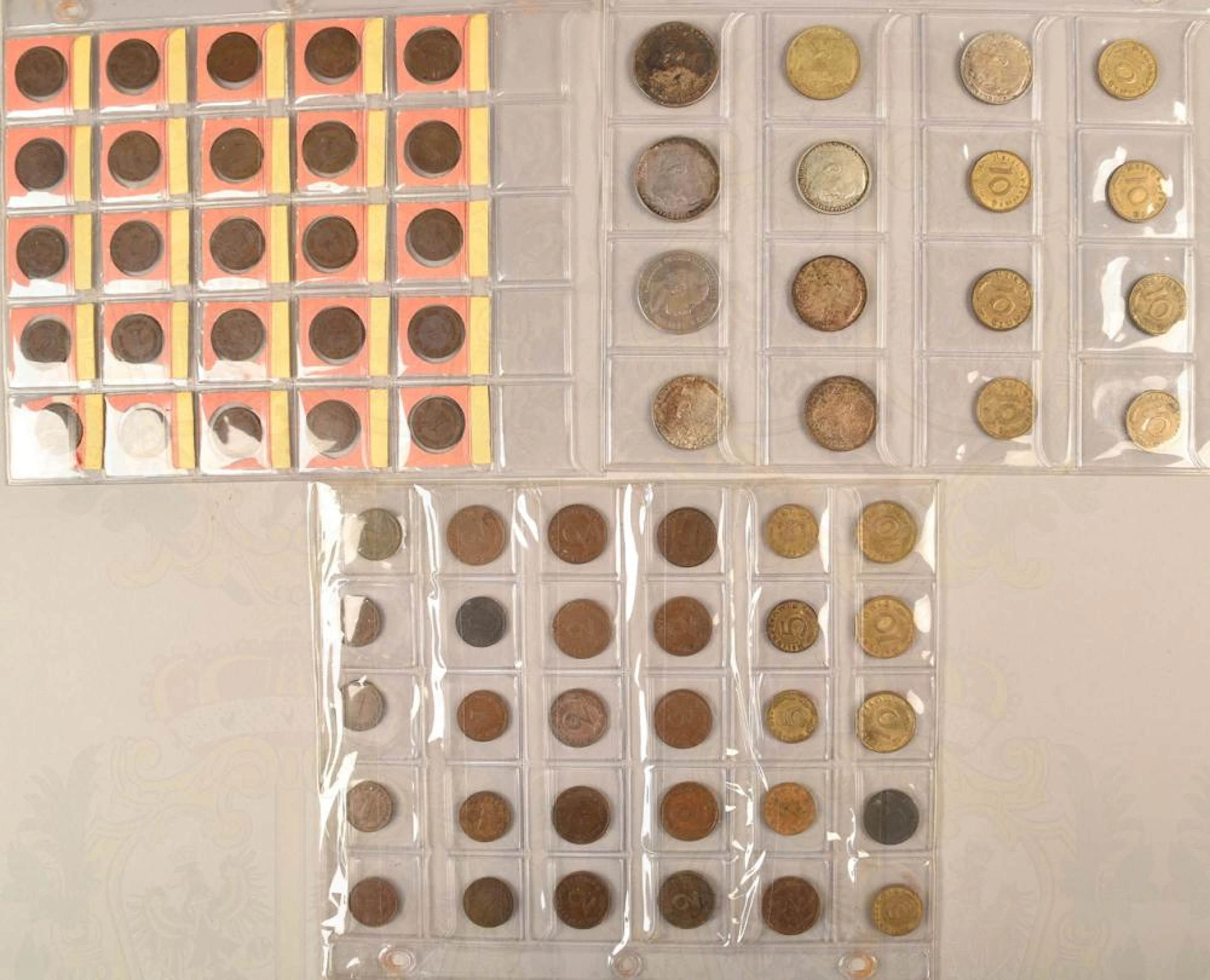 69 Münzen 3. Reich und Kaiserreich 69 German coins Third Reich and German Empire