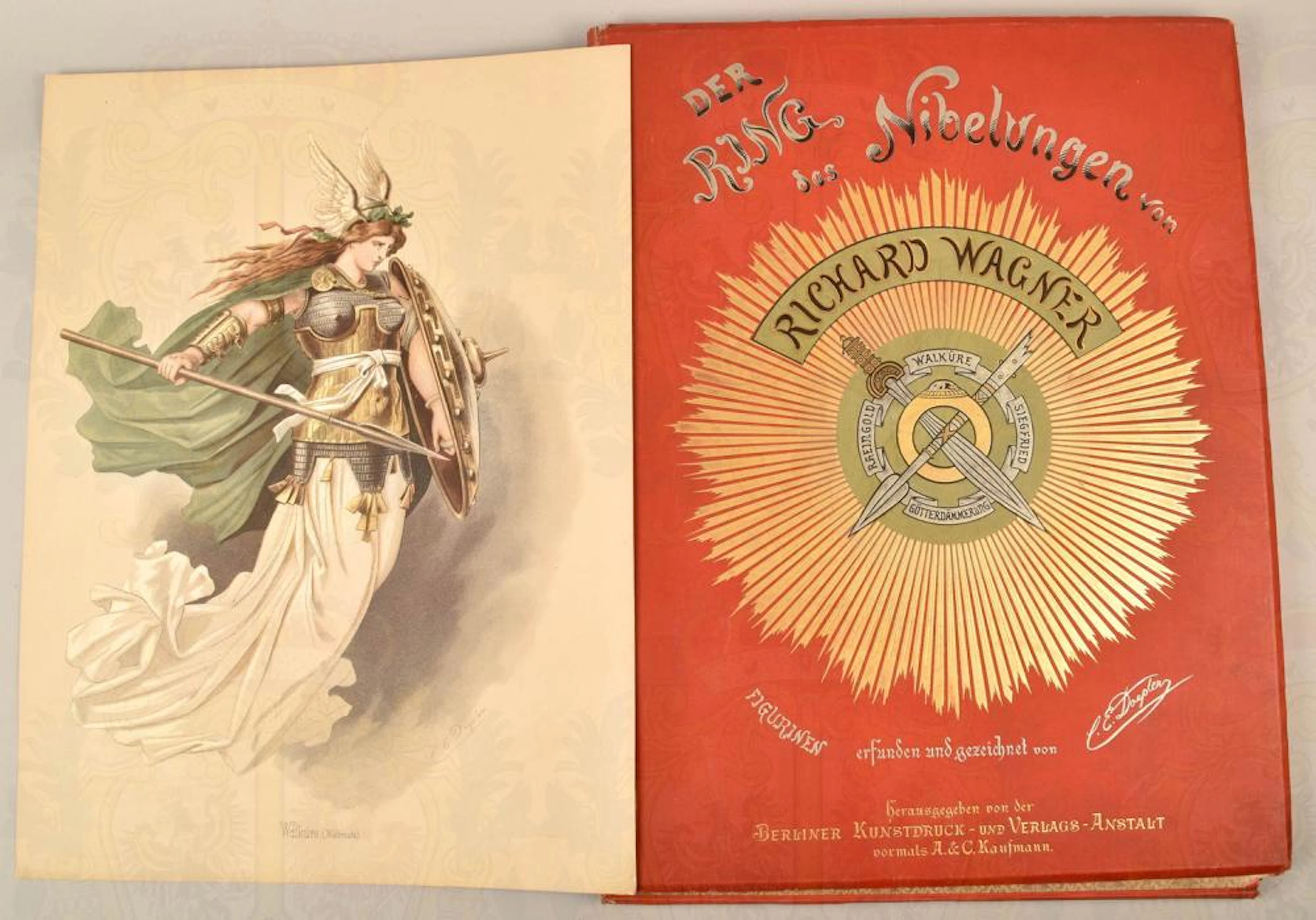 Mappe Richard Wagner - Der Ring des Nibelungen...