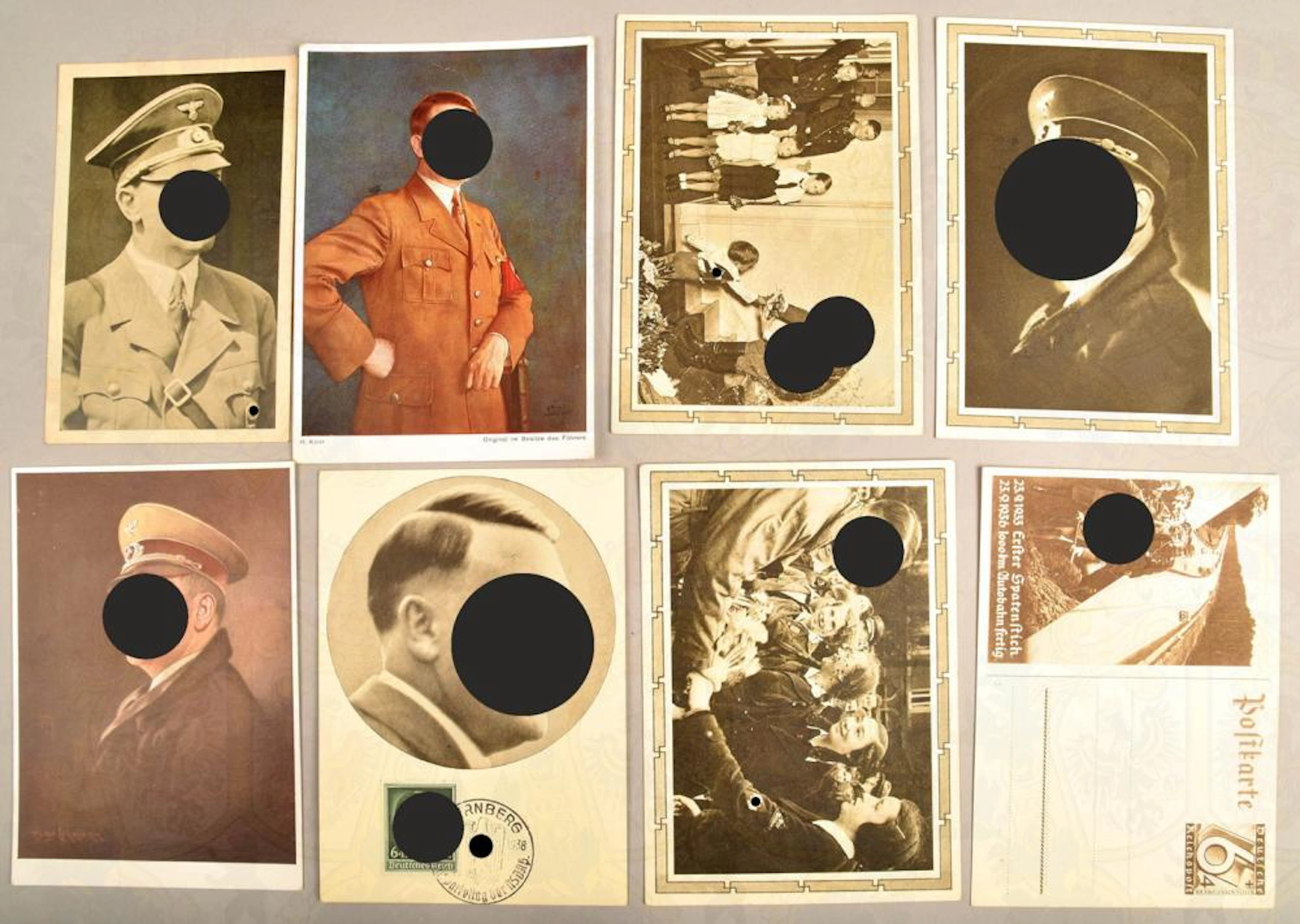 10 AK Adolf Hitler 1936-1939
