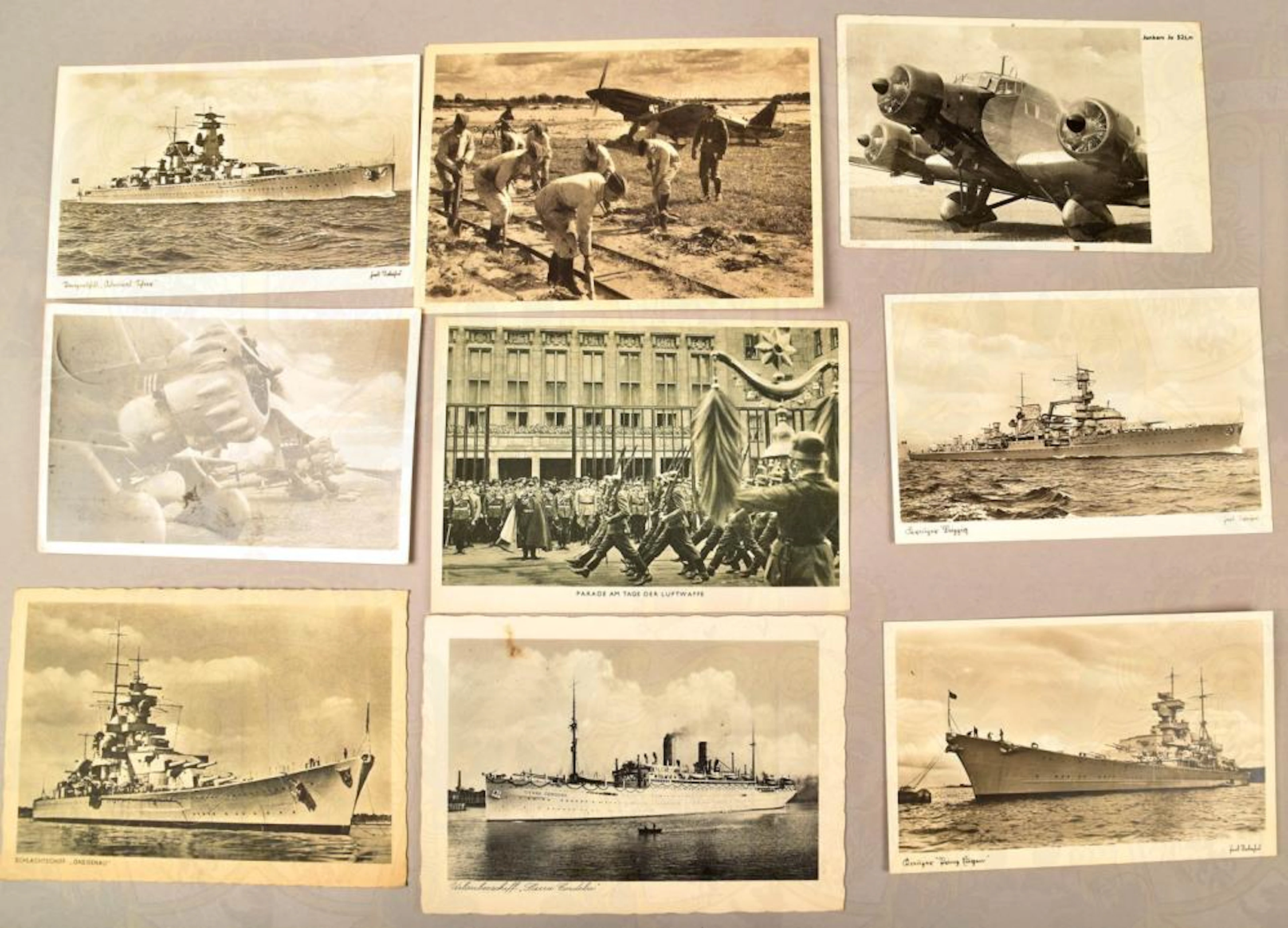 22 AK und 8 Momentaufnahmen Wehrmacht