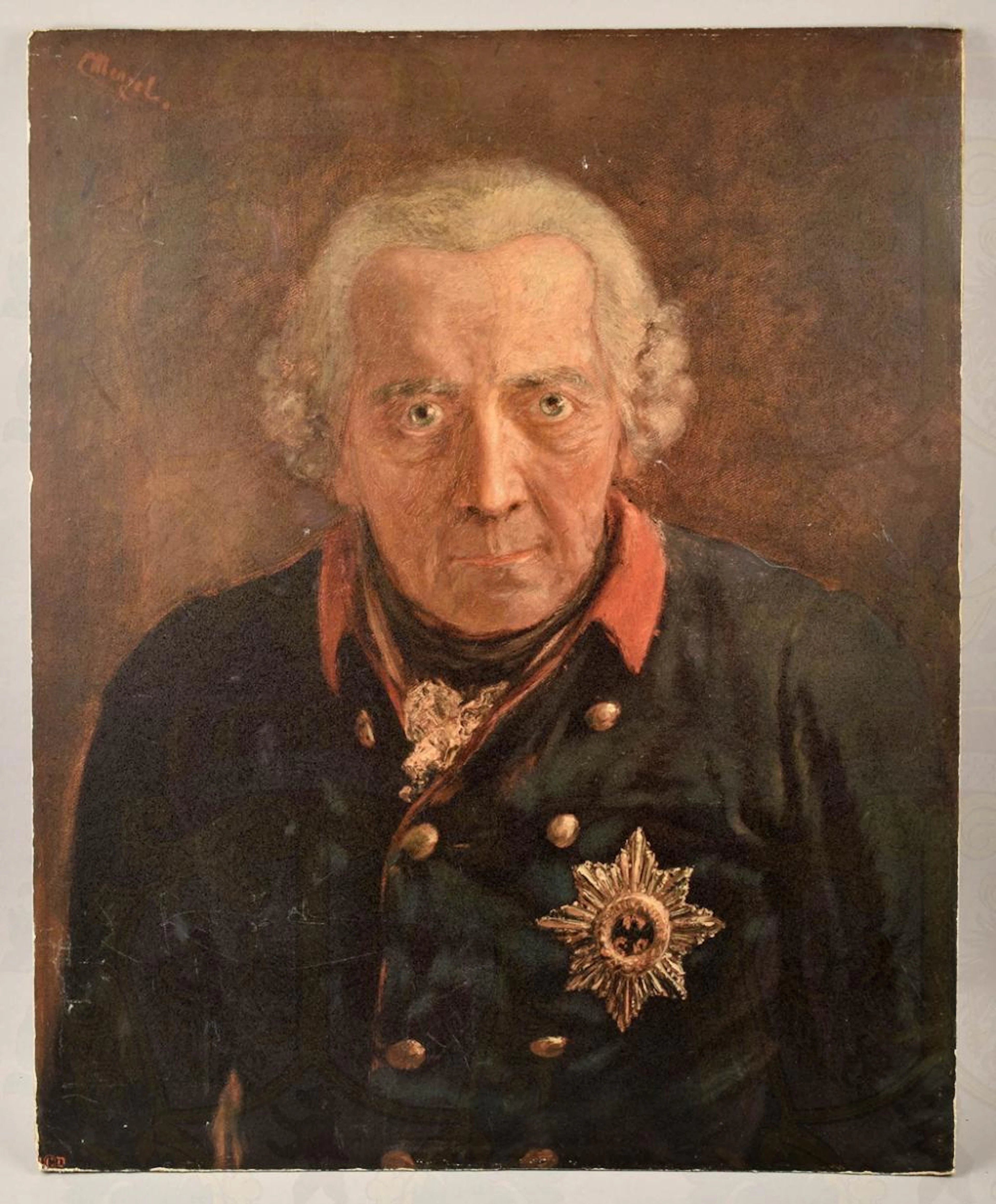 Portrait König Friedrich II. von Preuße