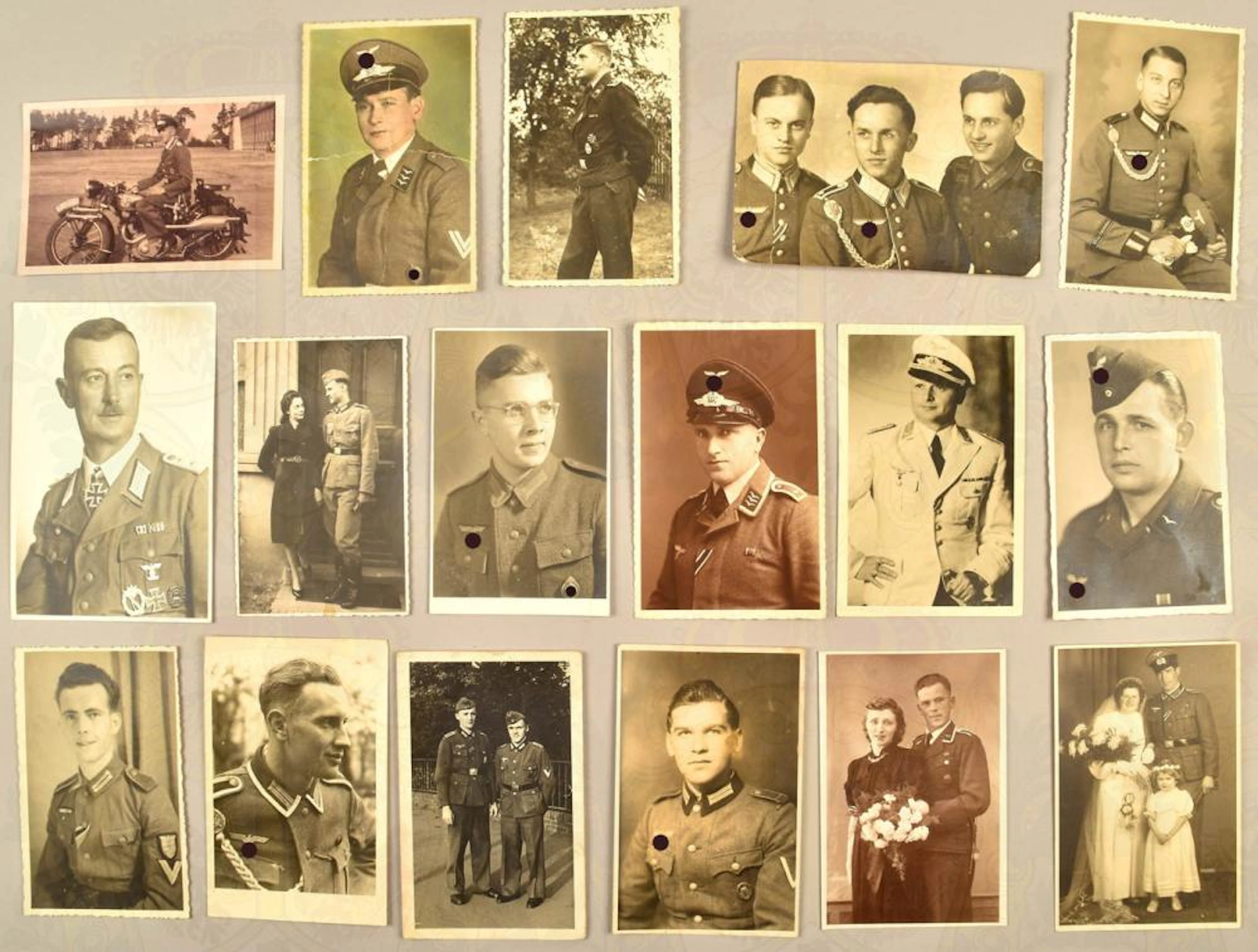 30 Portrait-AK Heer und Luftwaffe