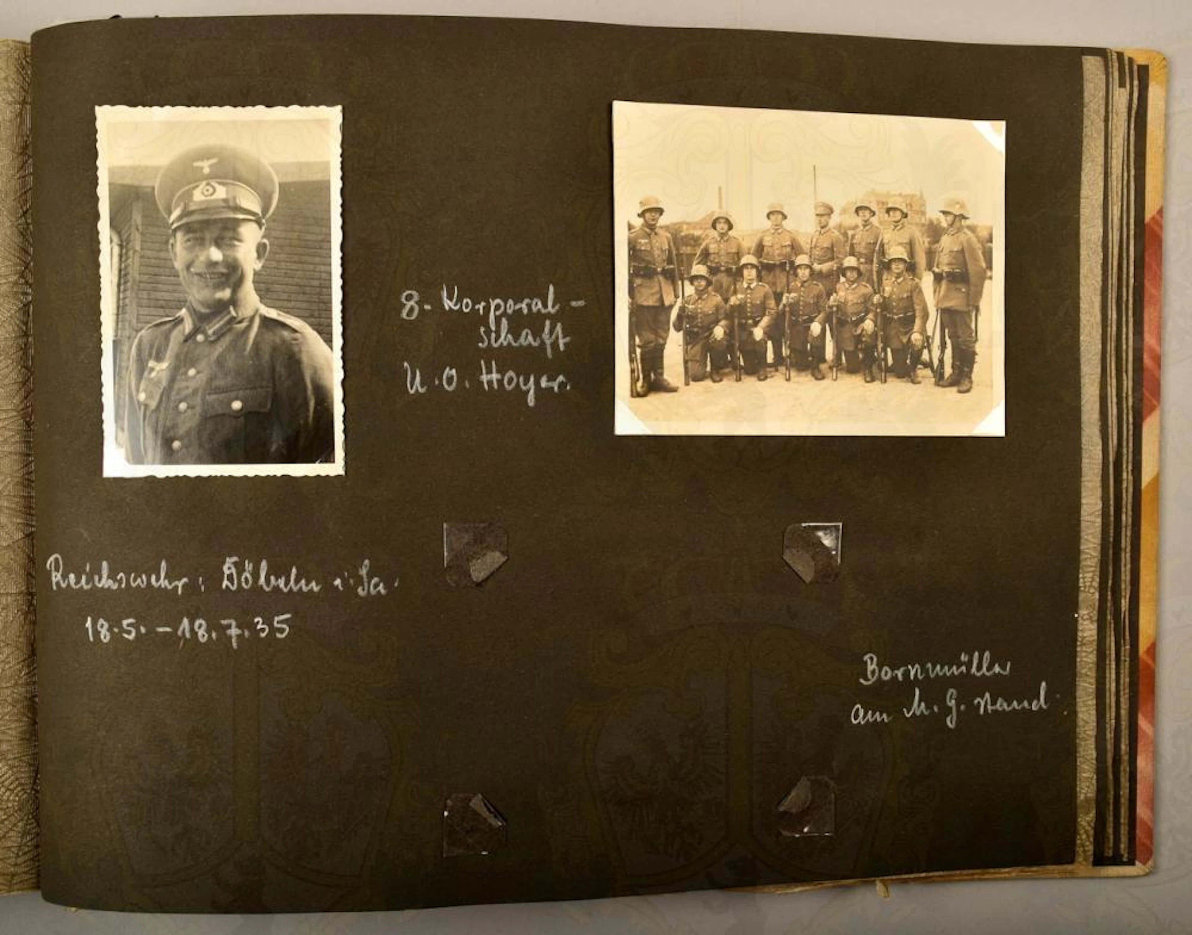 Privates Fotoalbum einer Familie aus Wittenberg