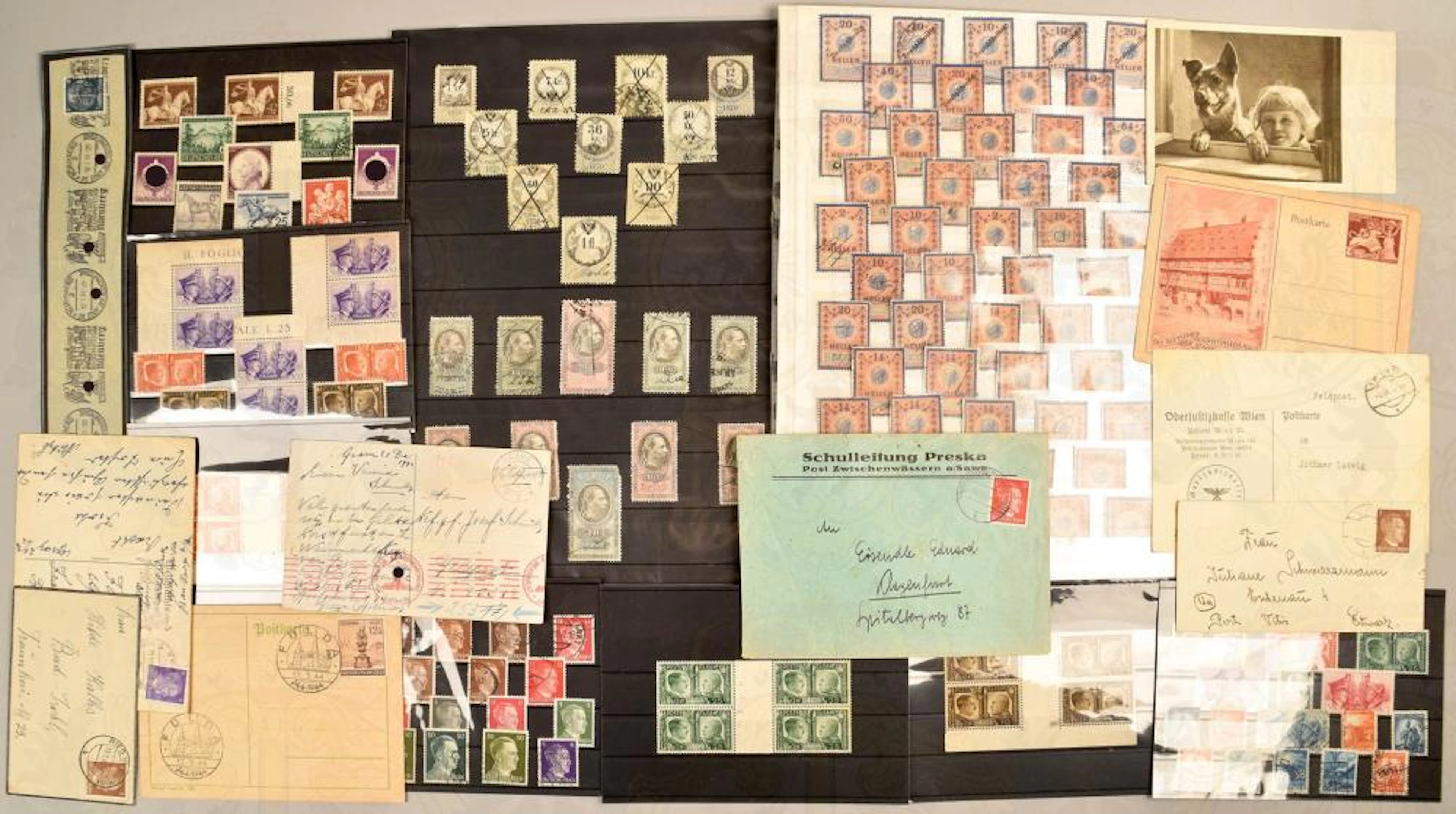 5000 Briefmarken Deutschland, Österreich und Schweiz