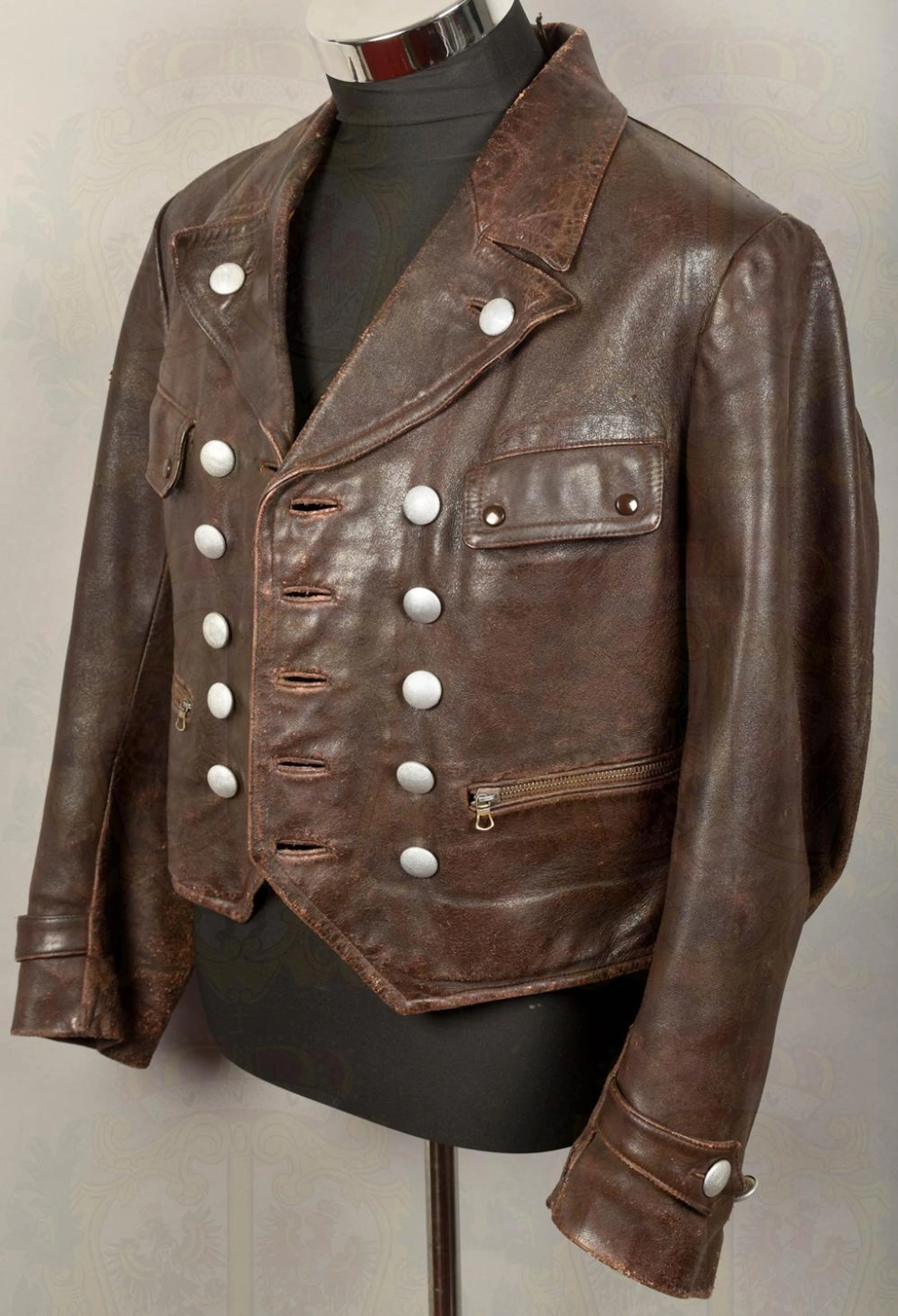 Lederjacke für fliegendes Personal