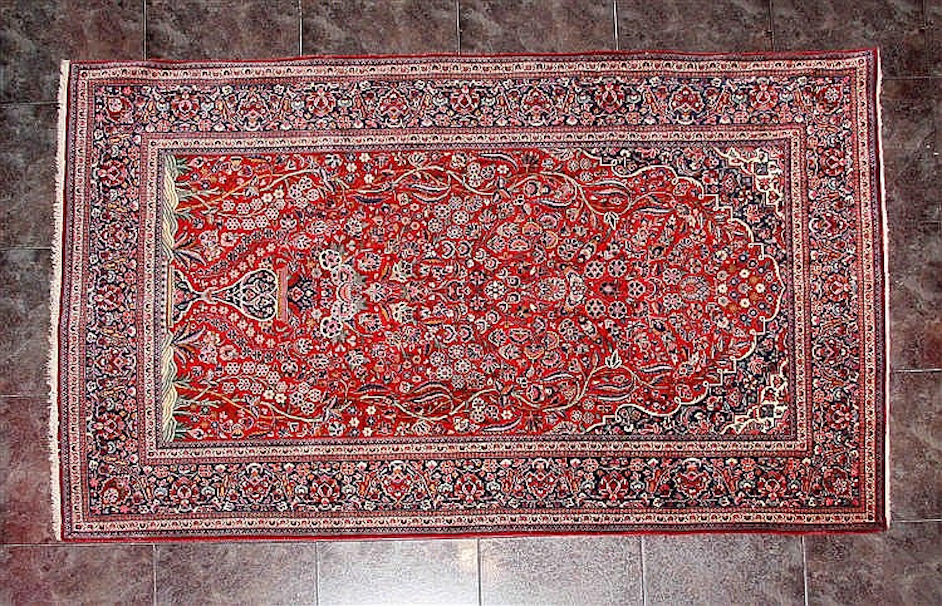 KASHAN WOOL RUG