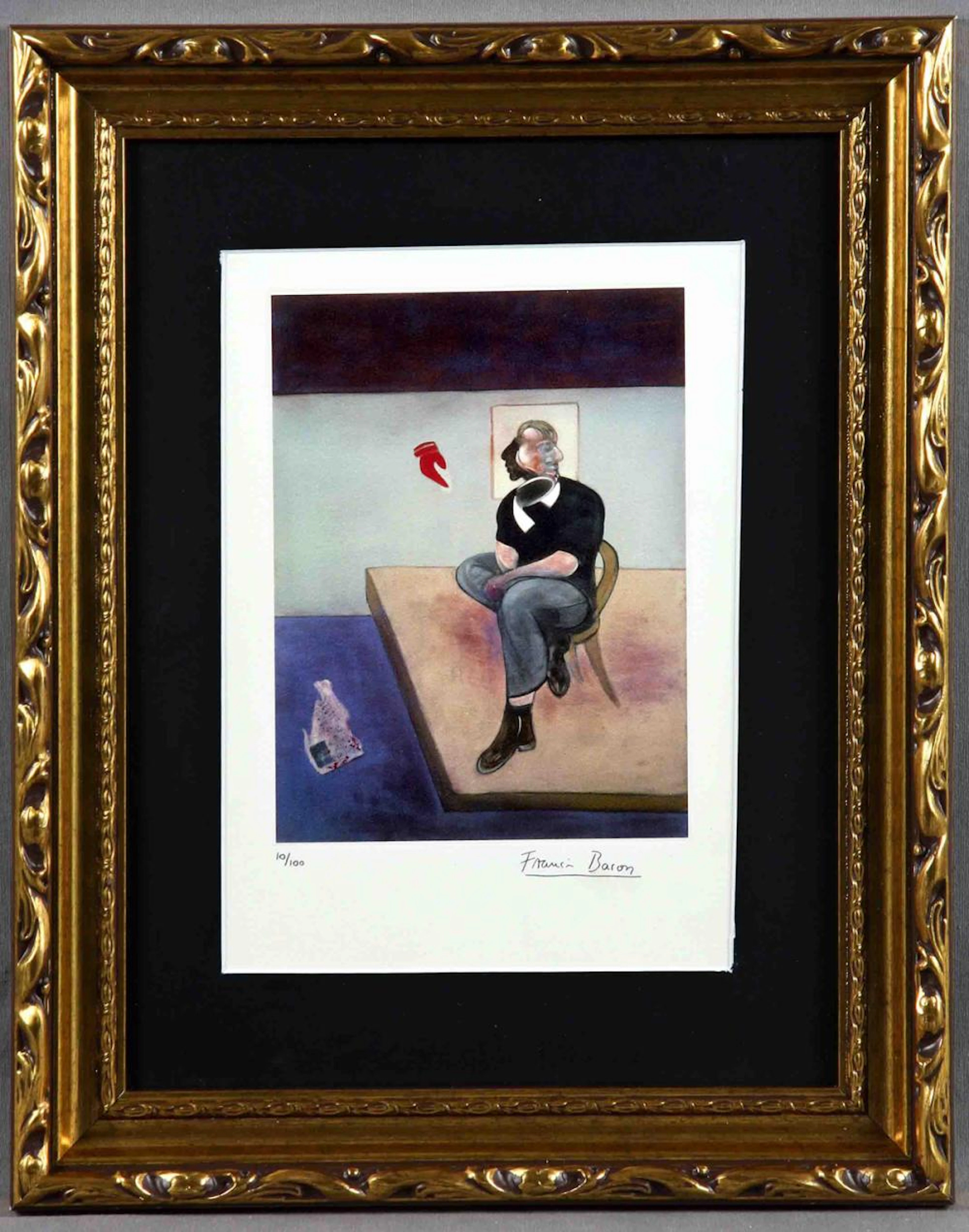BACON, FRANCIS (1909-1992) Study for self-portrait