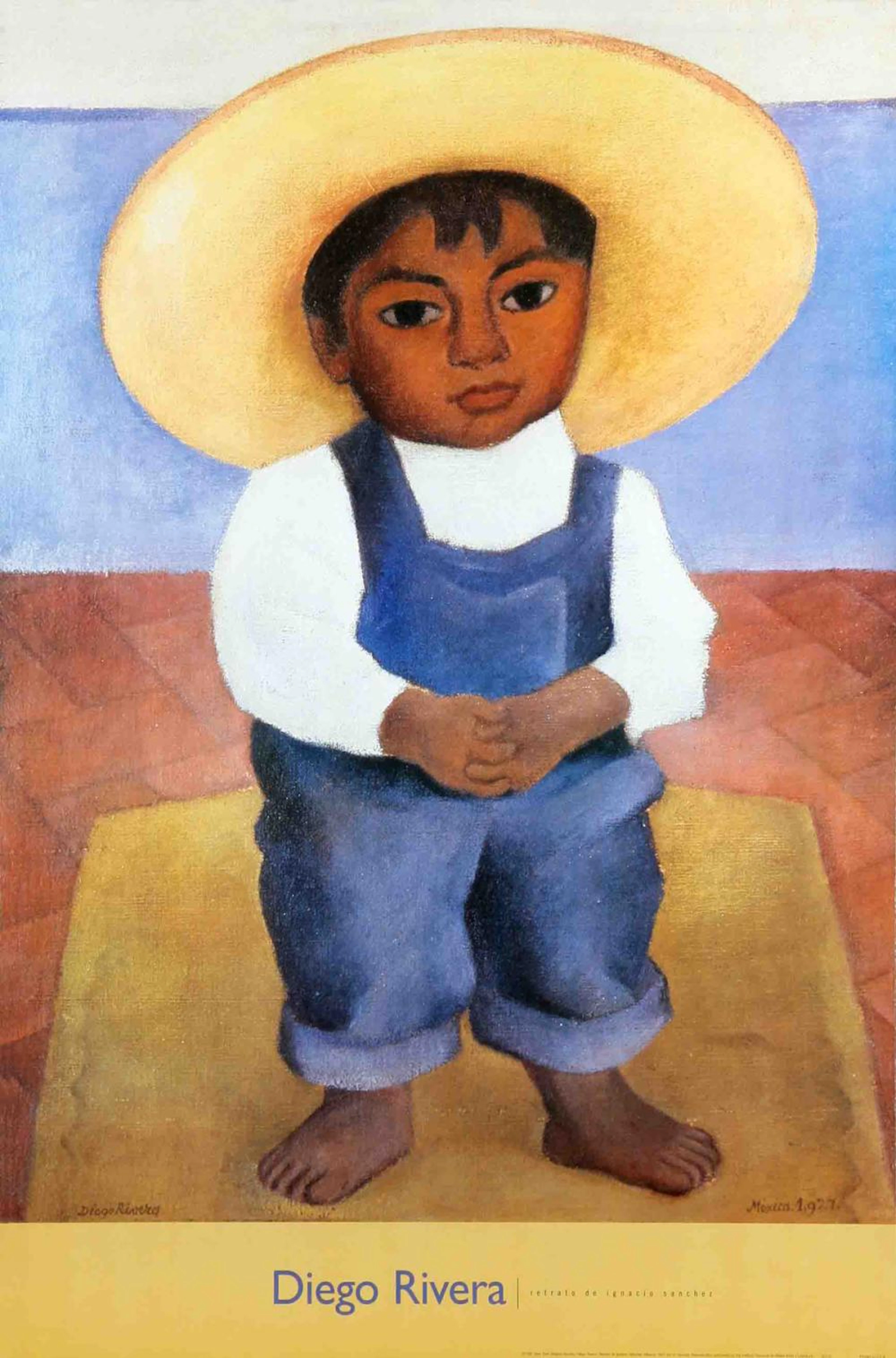 RIVERA, DIEGO (1886-1957) ST. Cartel. New York Gra