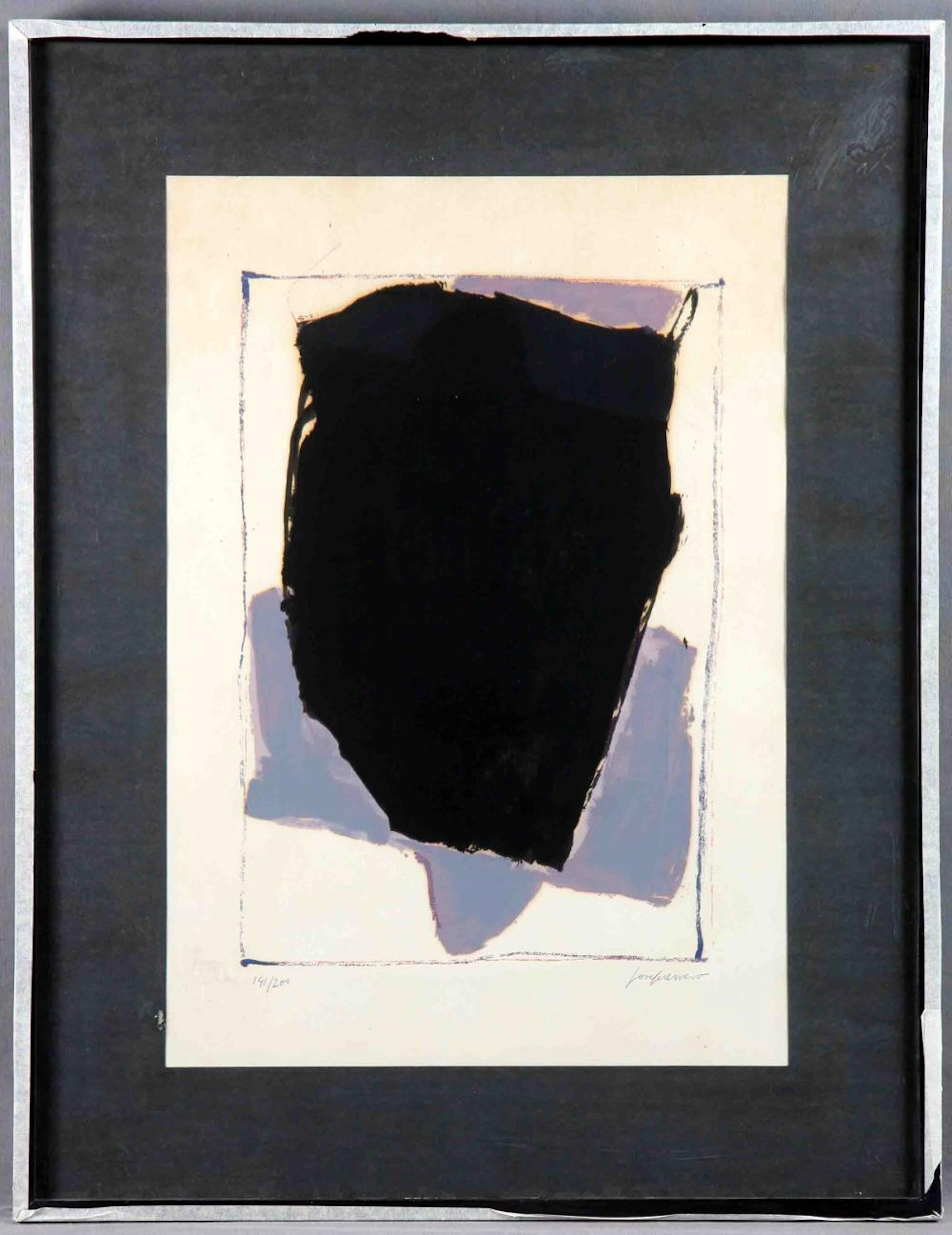 GUERRERO, JOSÉ (1914-1991) Composición. Litografía
