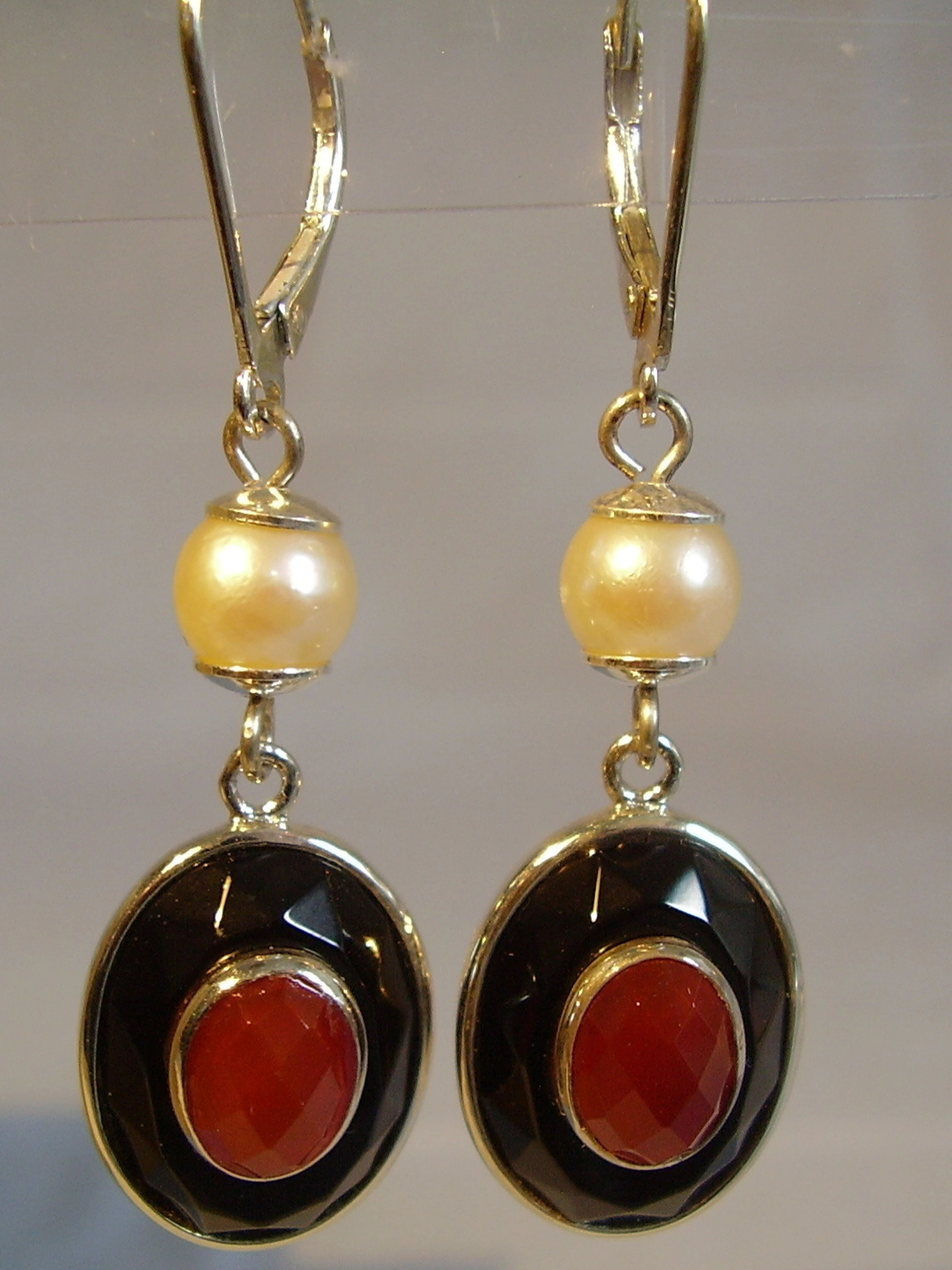 OHRRINGE DAVID SIGAL KARNEOL + ONYX.