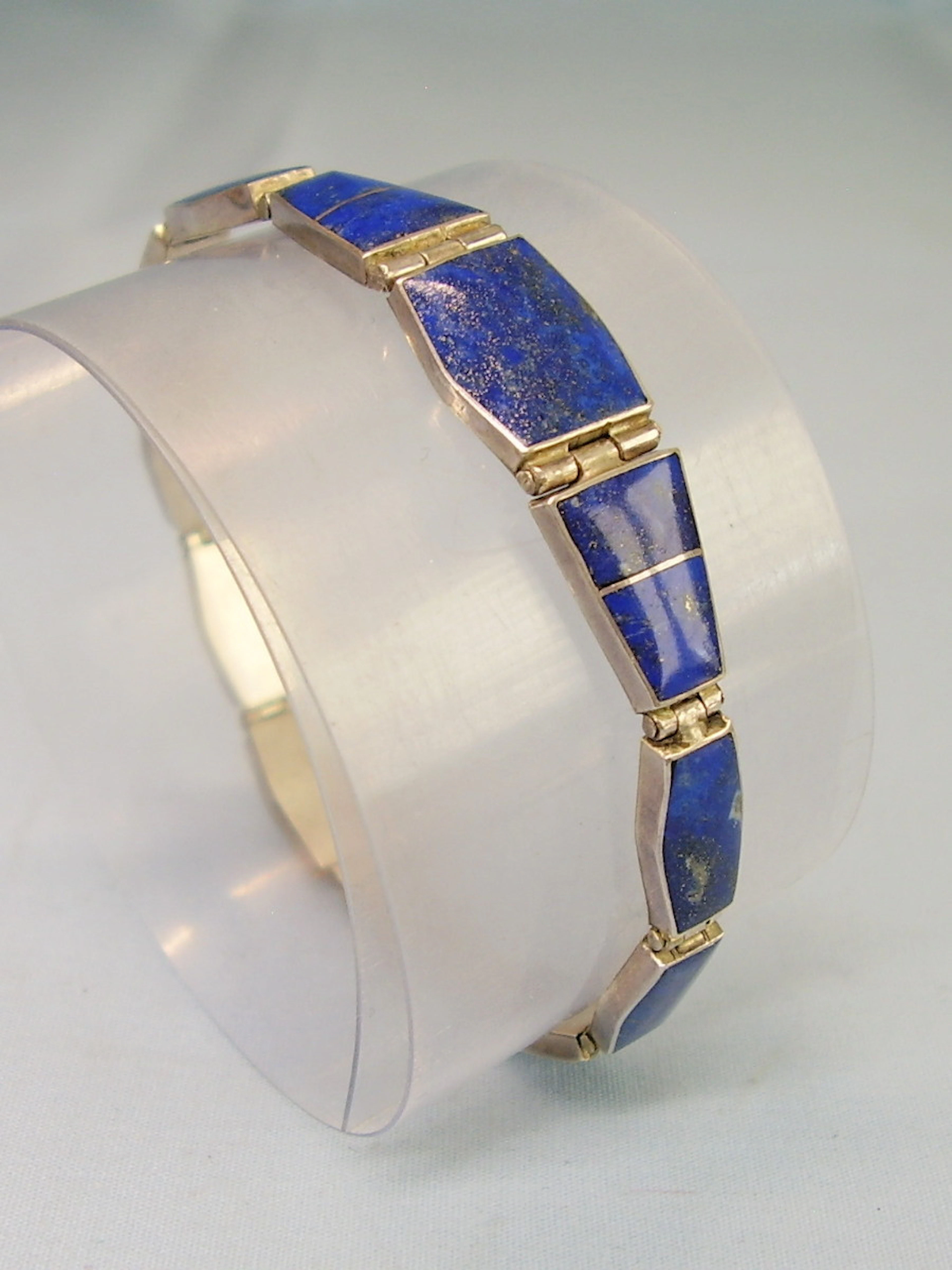 LAPISLAZULI ARMBAND HANDARBEIT 20 ct. LAPIS.