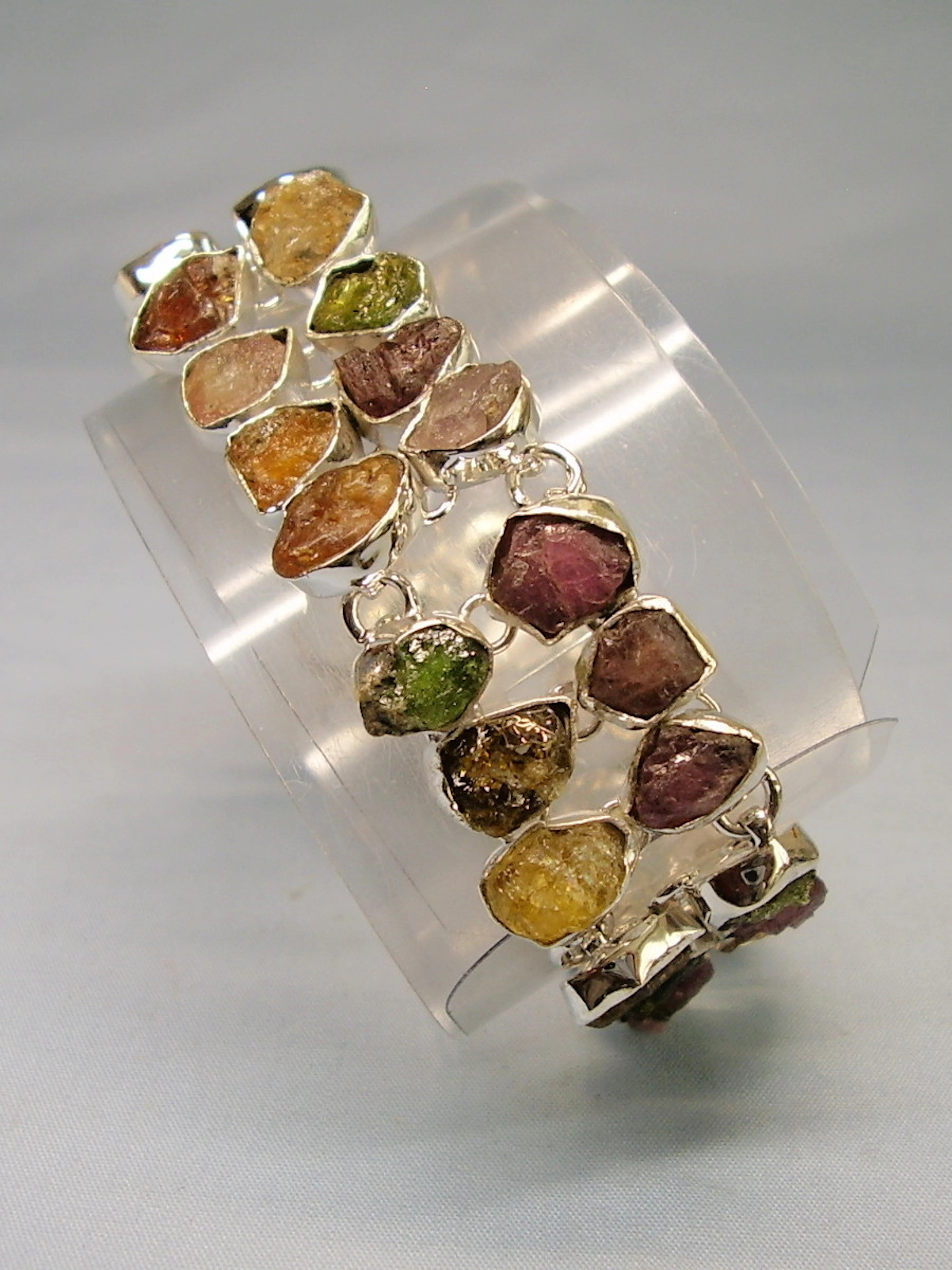 TURMALIN ARMBAND MULTICOLOR TURMALINE 50 ct.