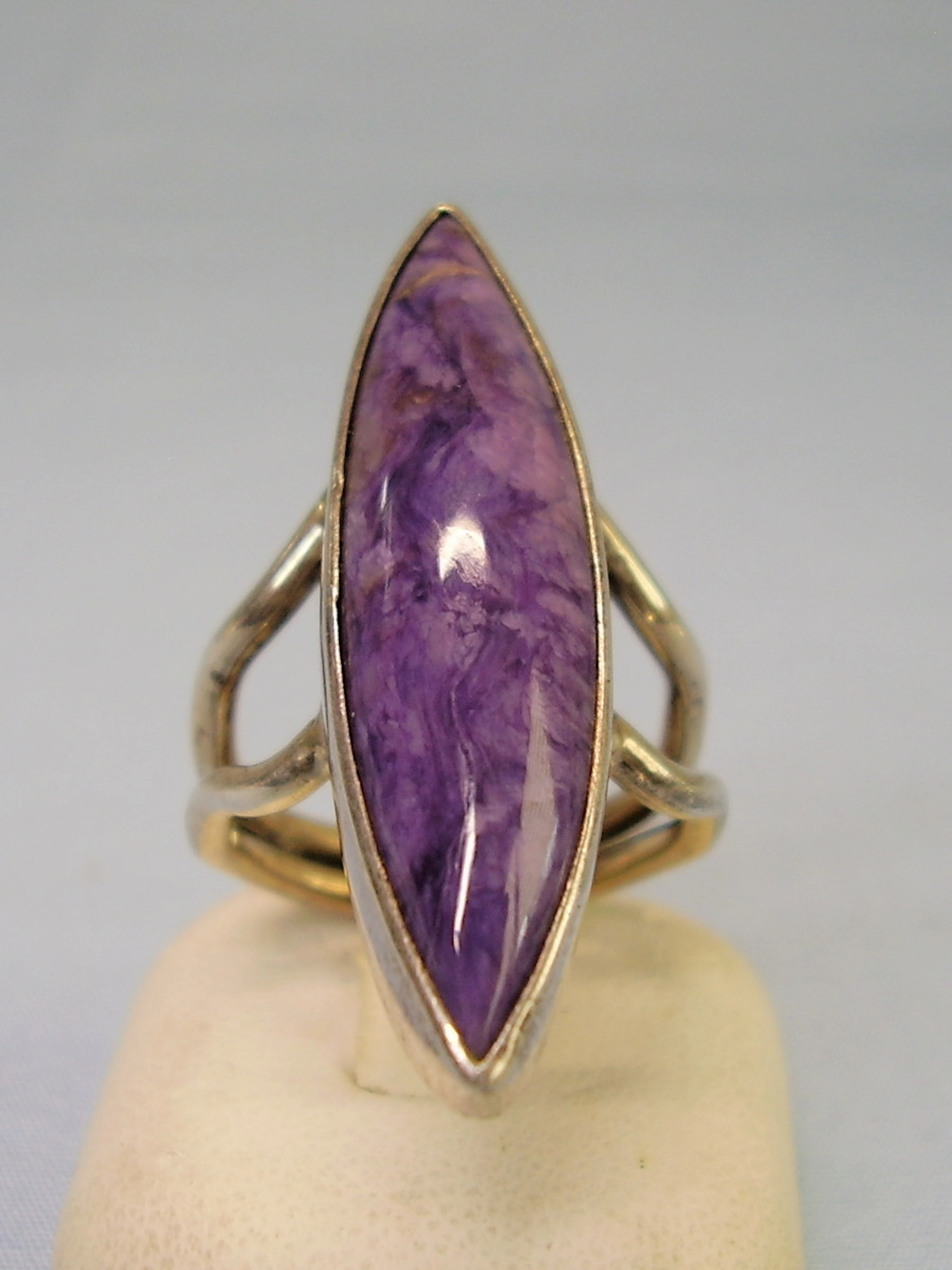 CHAROIT RING SILBER 925 HANDARBEIT -- SELTEN.