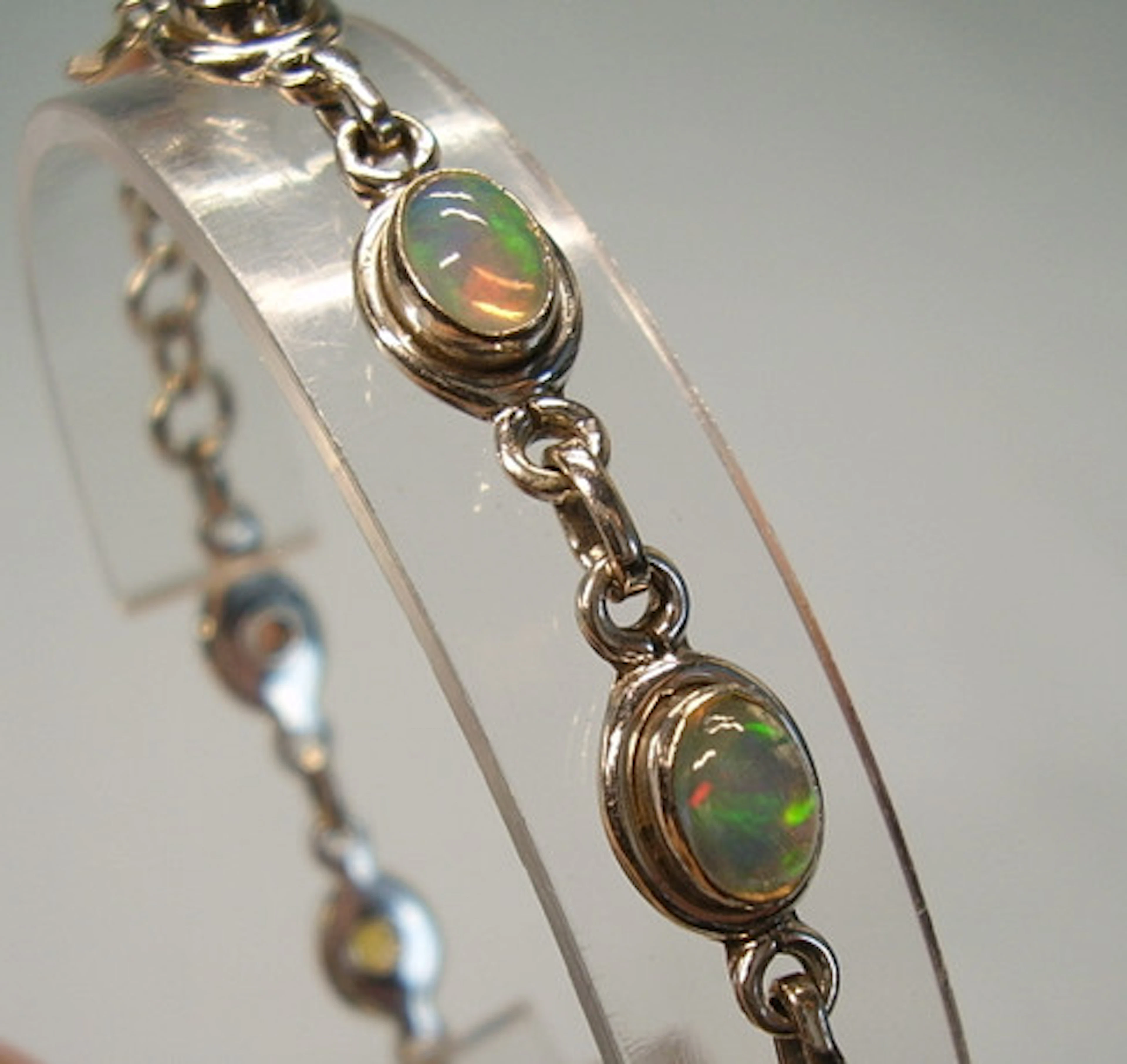 OPAL ARMBAND SILVER 925.