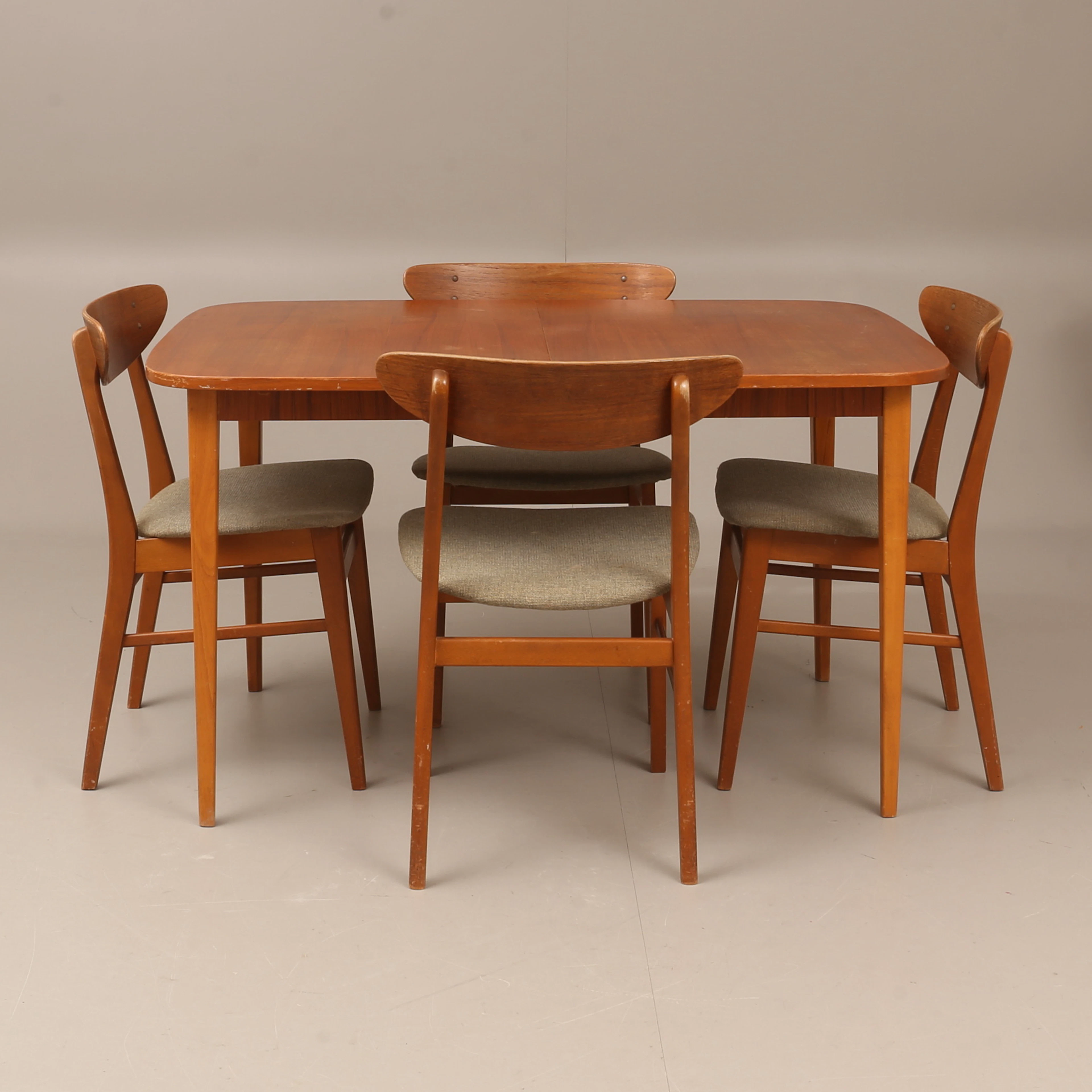 MATSALSGRUPP, 5 delar, teak, "Monaco", Ikea, 1960 tal.