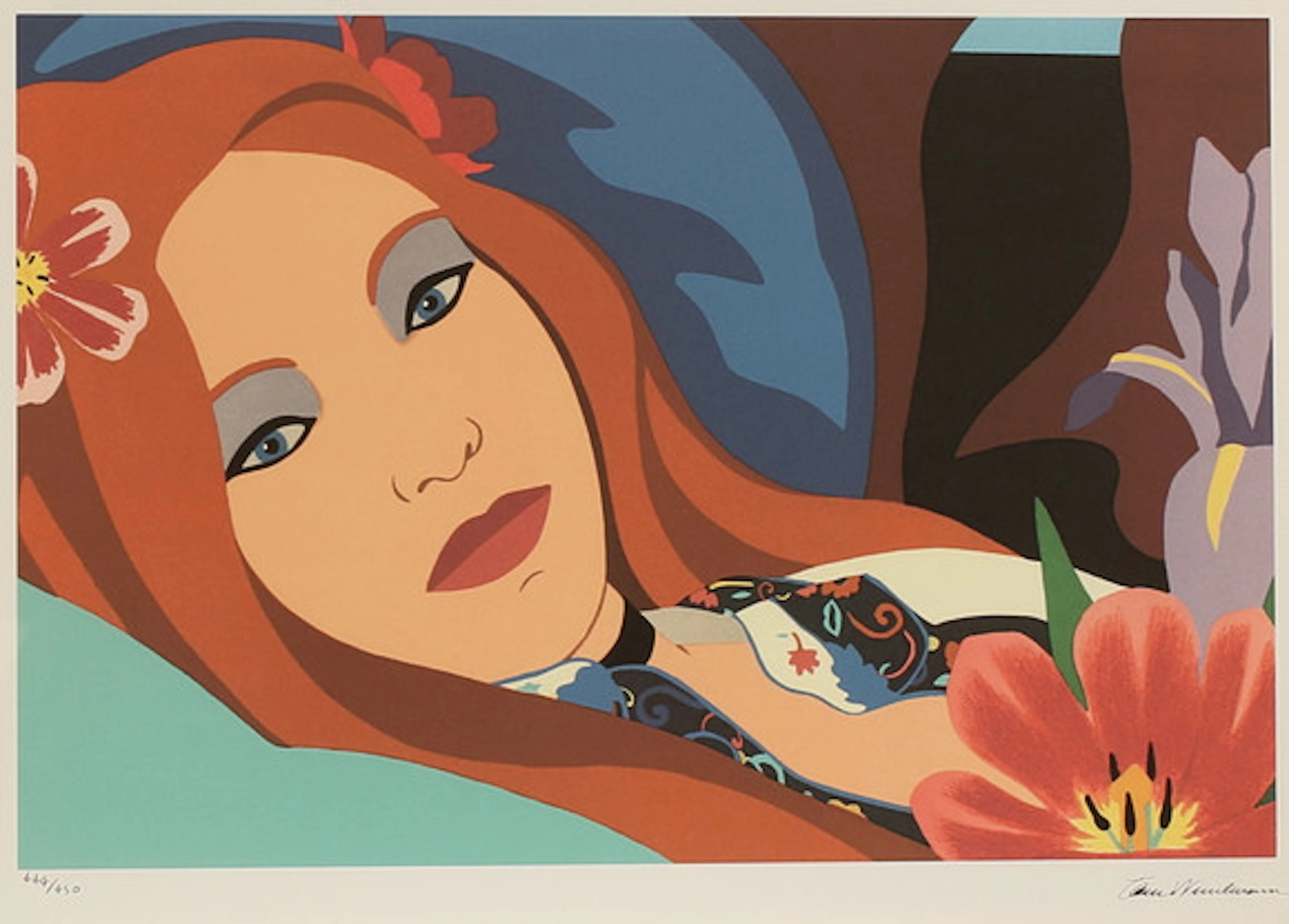 TOM WESSELMANN. Efter, "Lulu", offset, try…