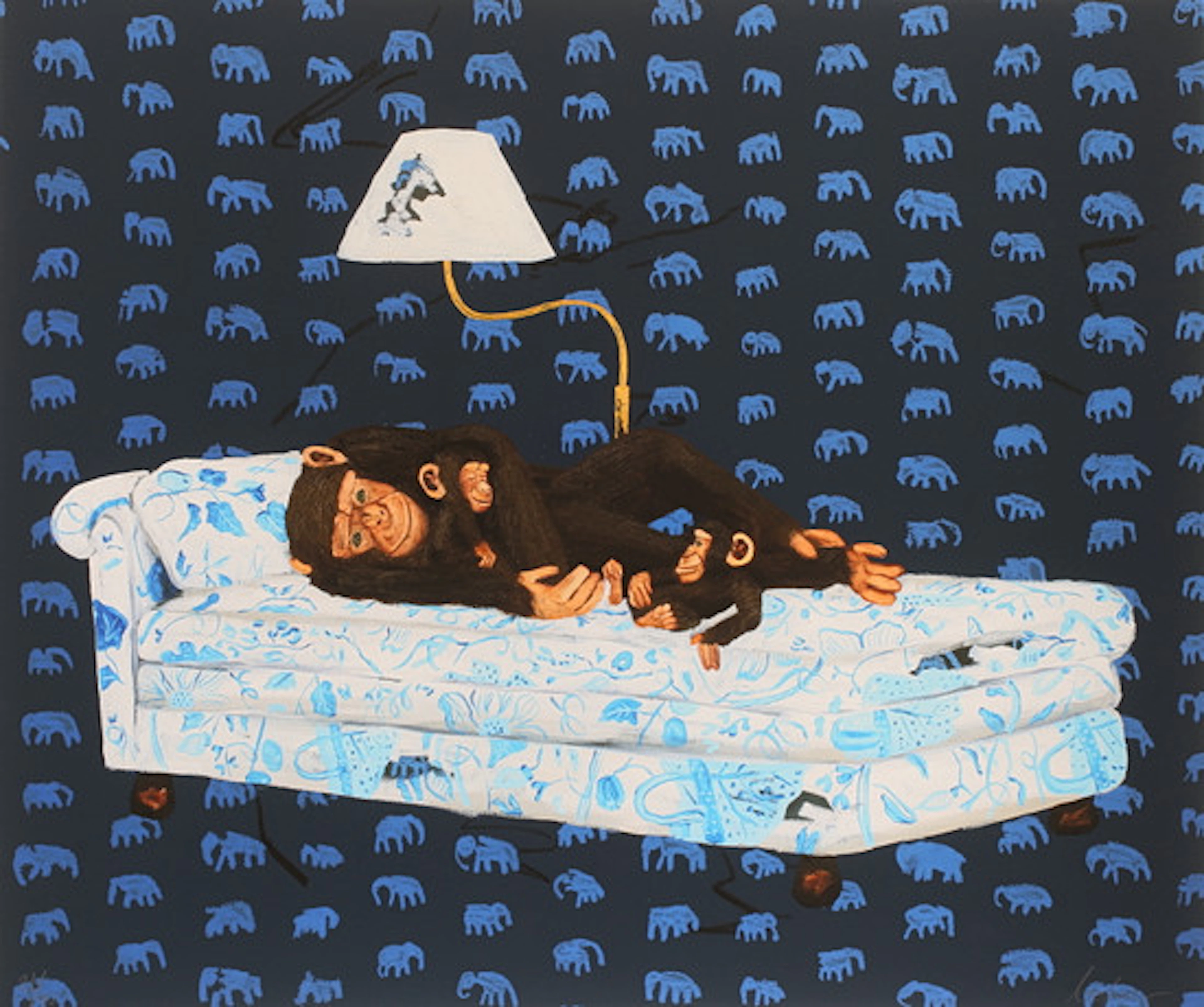 BOBO WALLMANSSON. Färgetsning, "Family res…