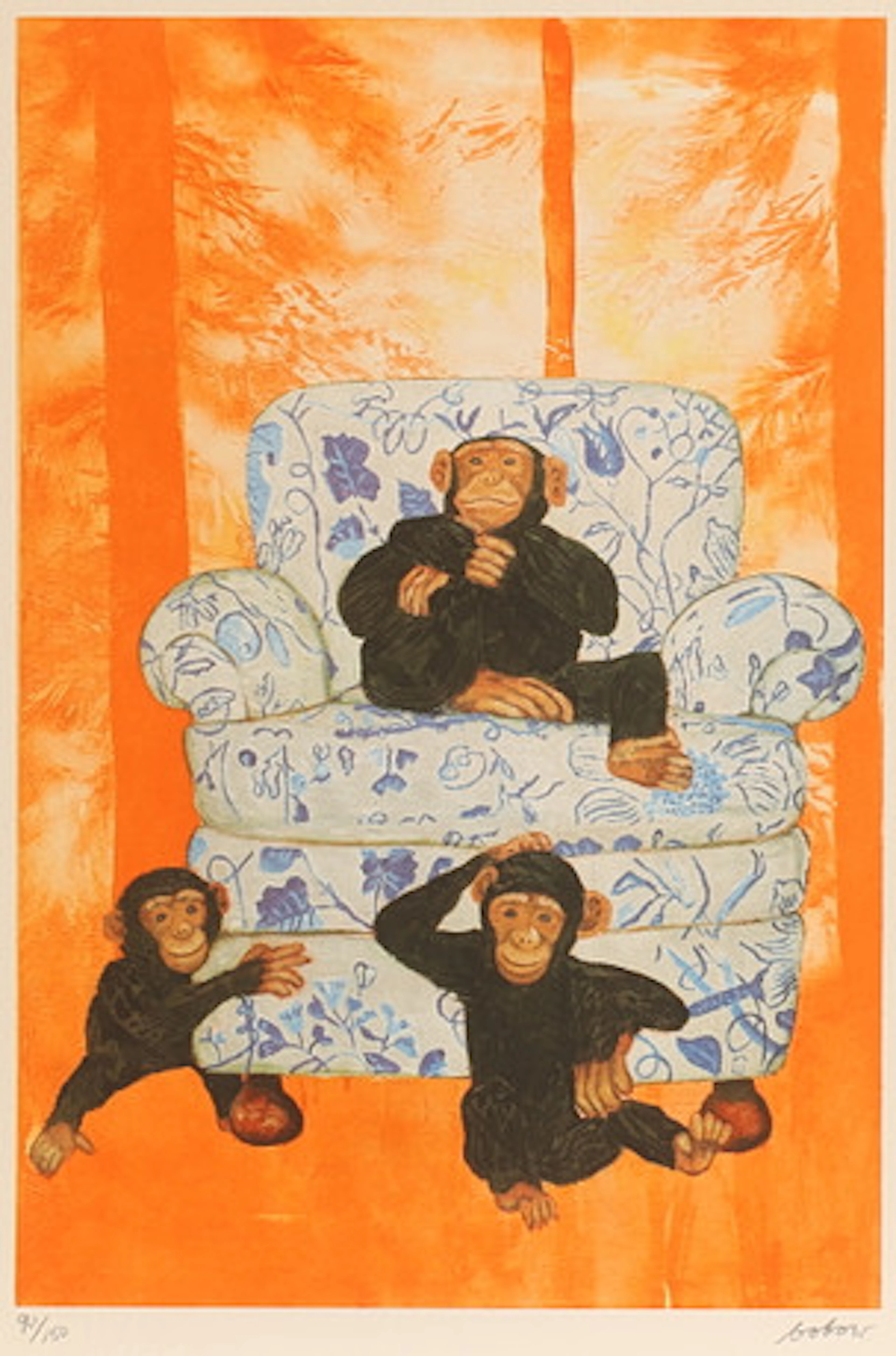 BOBO WALLMANSSON. Färgetsning, "It warms m…