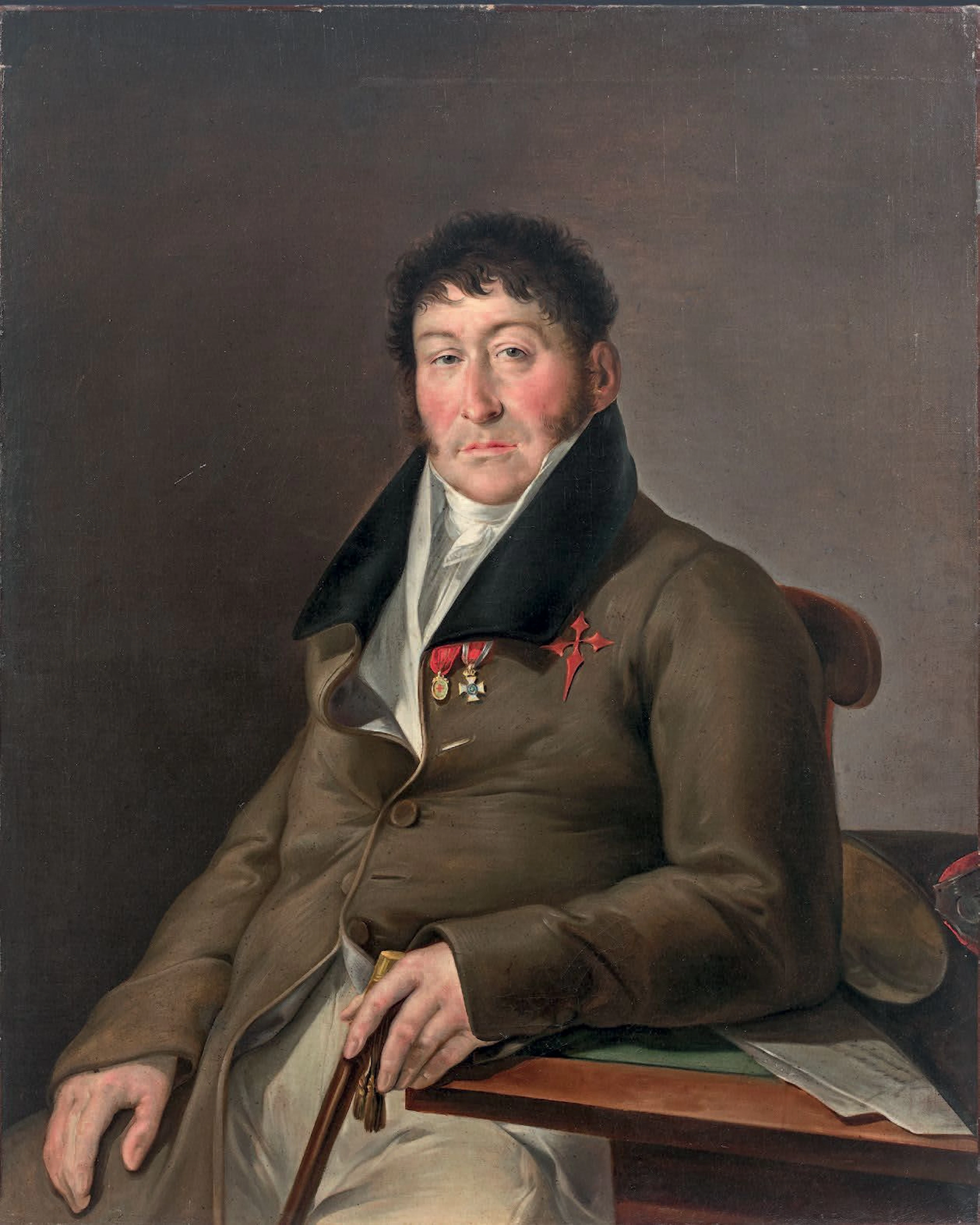 École ESPAGNOLE du XIXe siècle, entourage de Francesco GOYA